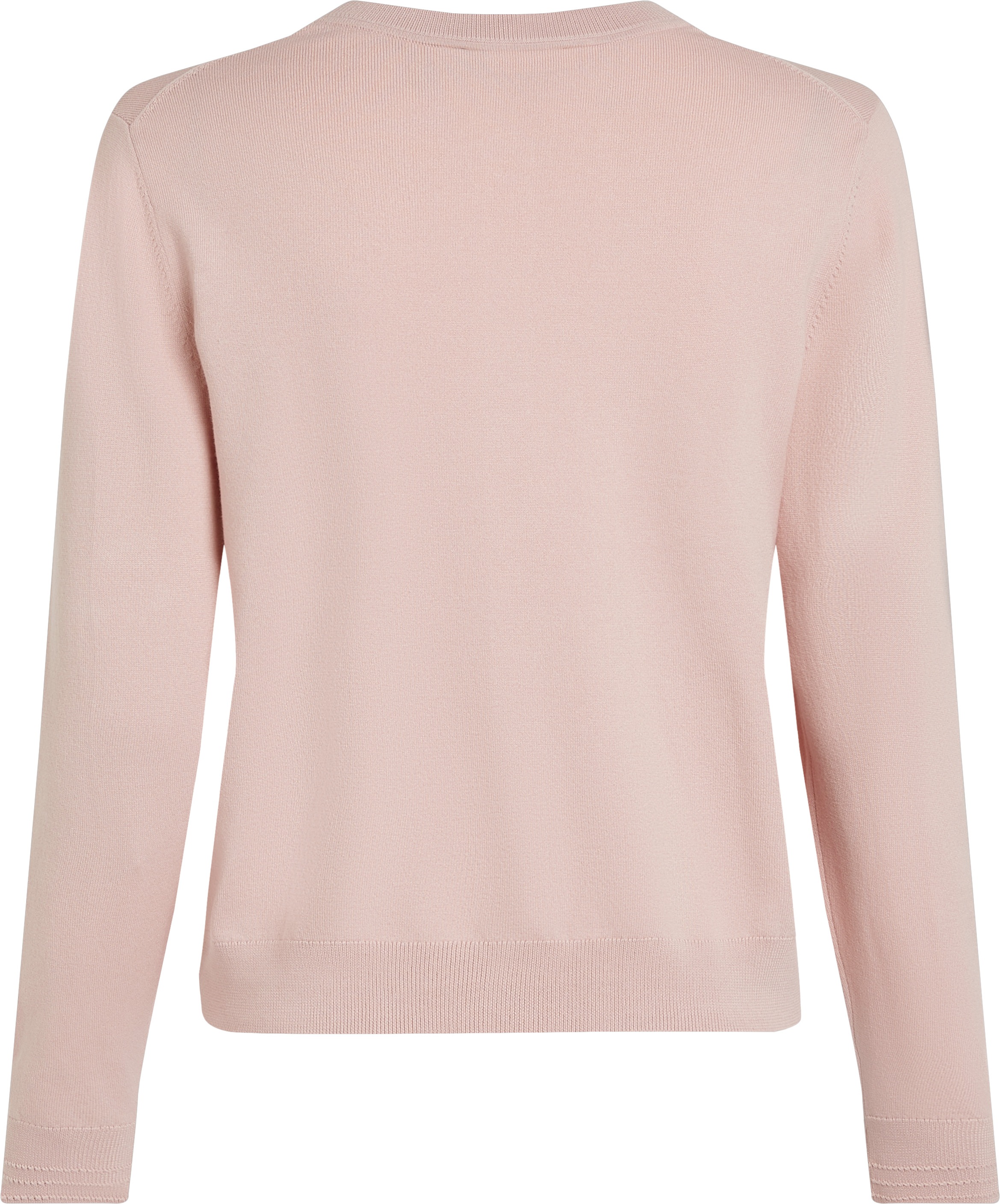 Tommy Hilfiger V-Ausschnitt-Pullover, mit Logo-Stickerei