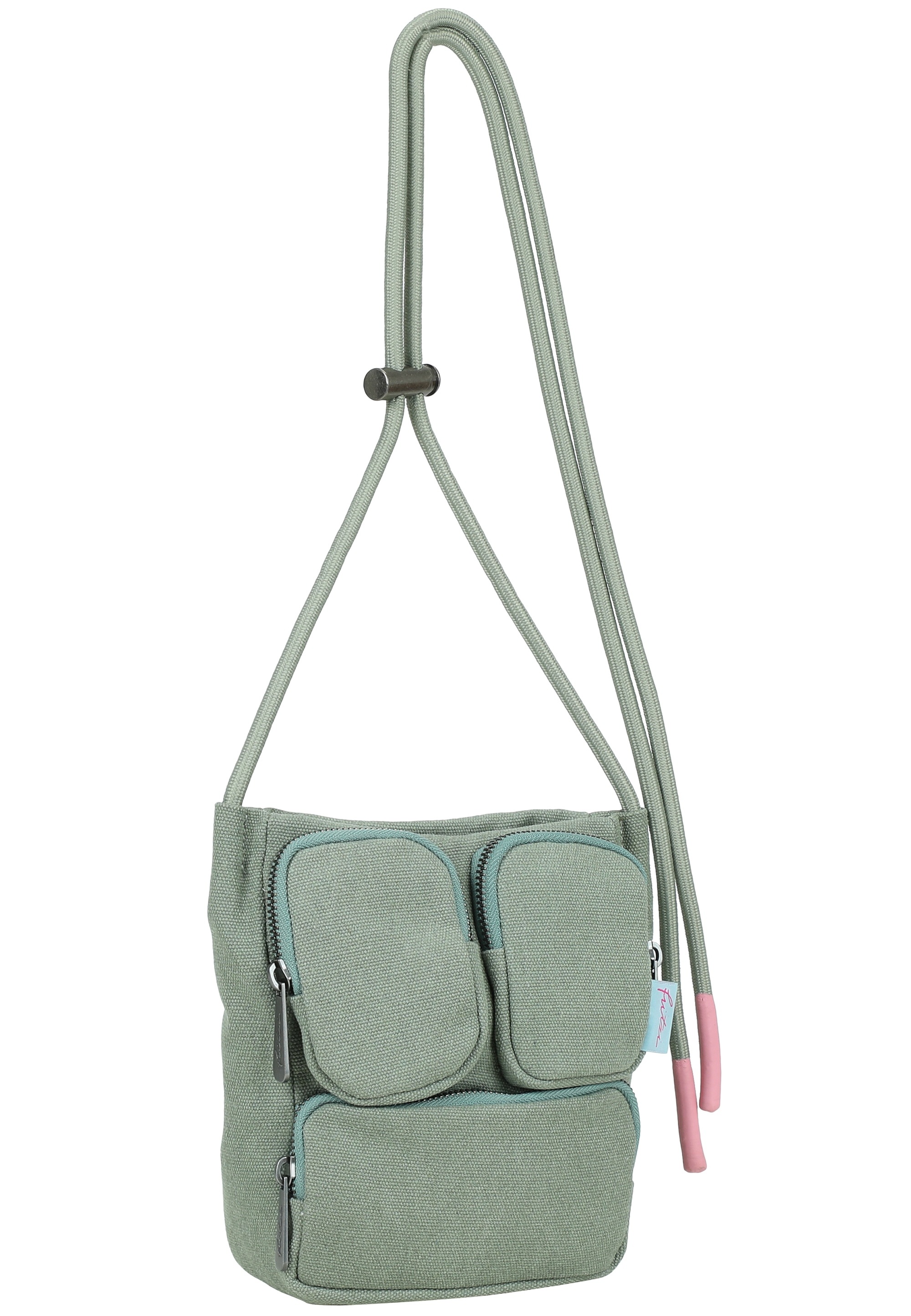 Fritzi aus Preußen Schultertasche »Donny Cross« mit zwei aufgesetzten Vordertaschen