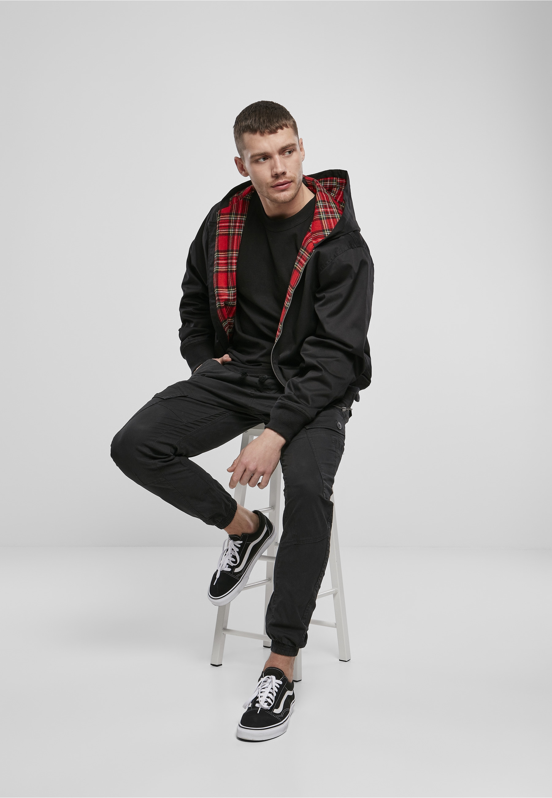 Brandit Allwetterjacke »Brandit Herren Hooded Lord Canterbury Jacket« 1 Stk. tlg. mit Kapuze