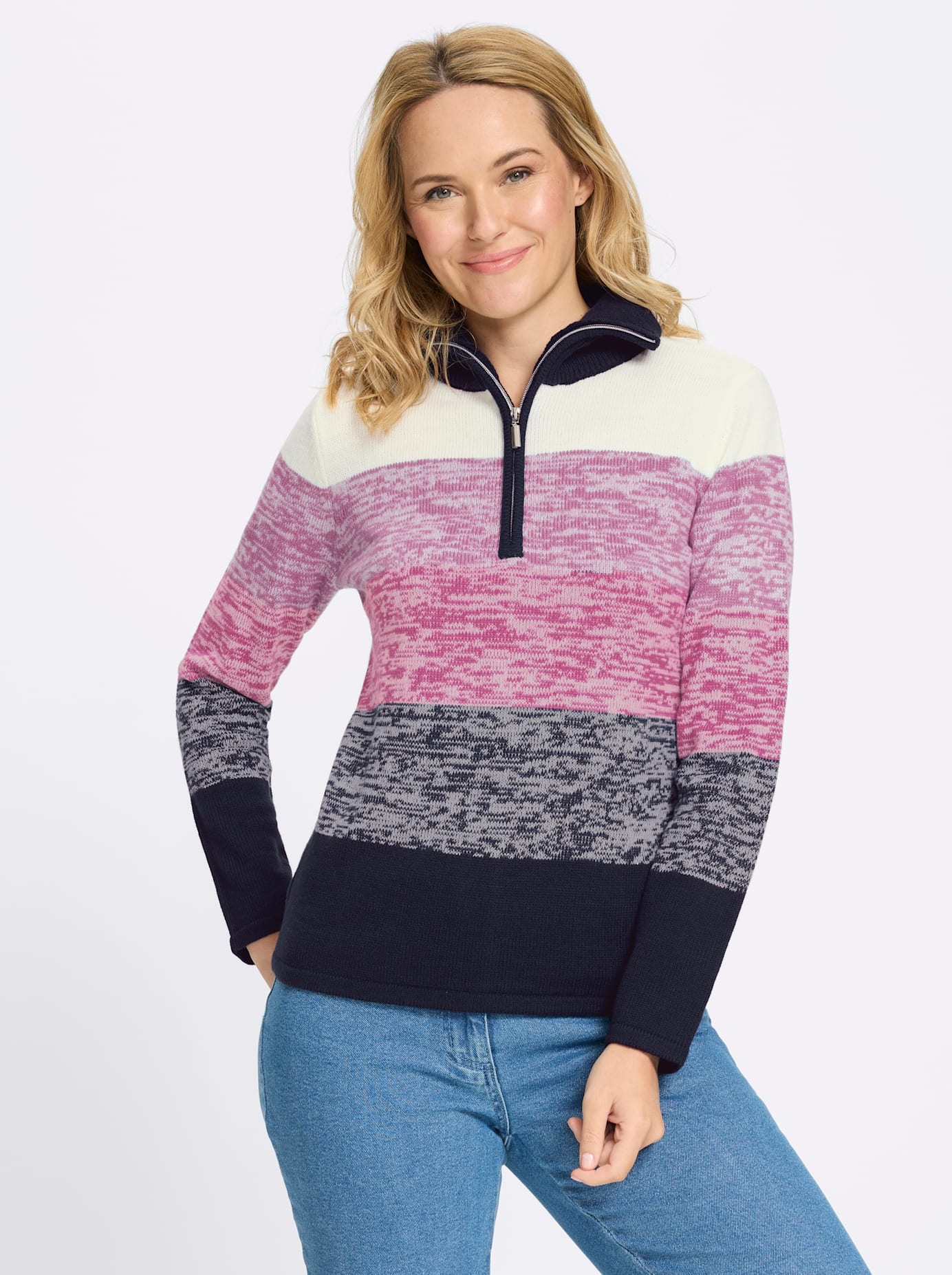 Classic Basics Strickpullover "Troyer-Pullover"