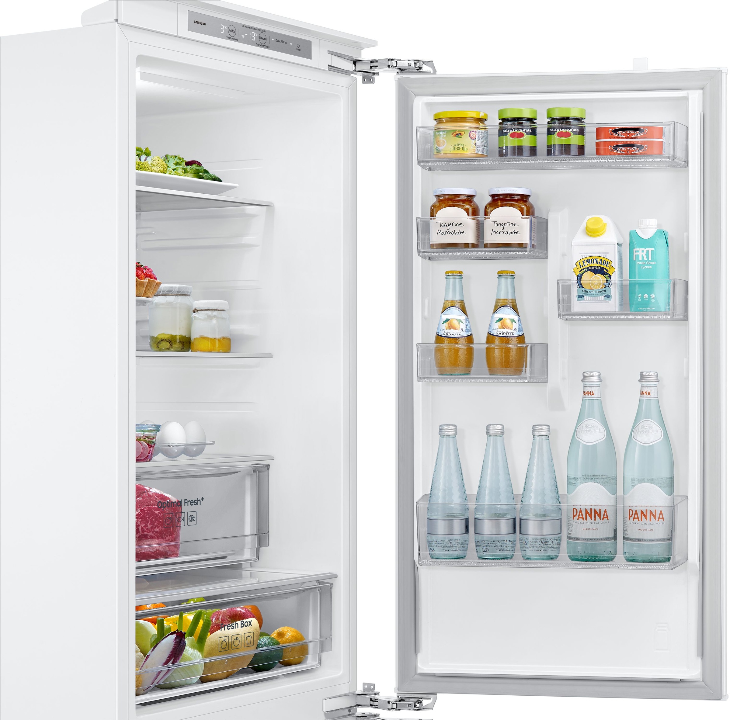 Samsung Einbaukühlgefrierkombination BRB8OF »BRB80F26BDFO«, Twin Cooling Plusᵀᴹ ‑ Verlängert Frische und Geschmack