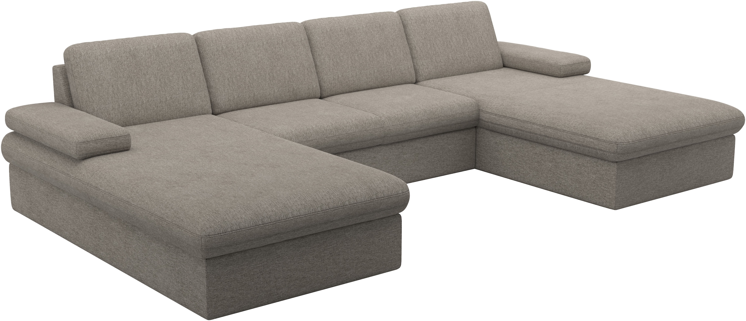 sit&more Wohnlandschaft »Moreno«, mit Armteilverstellung,wahlweise mit Bettfunktion
