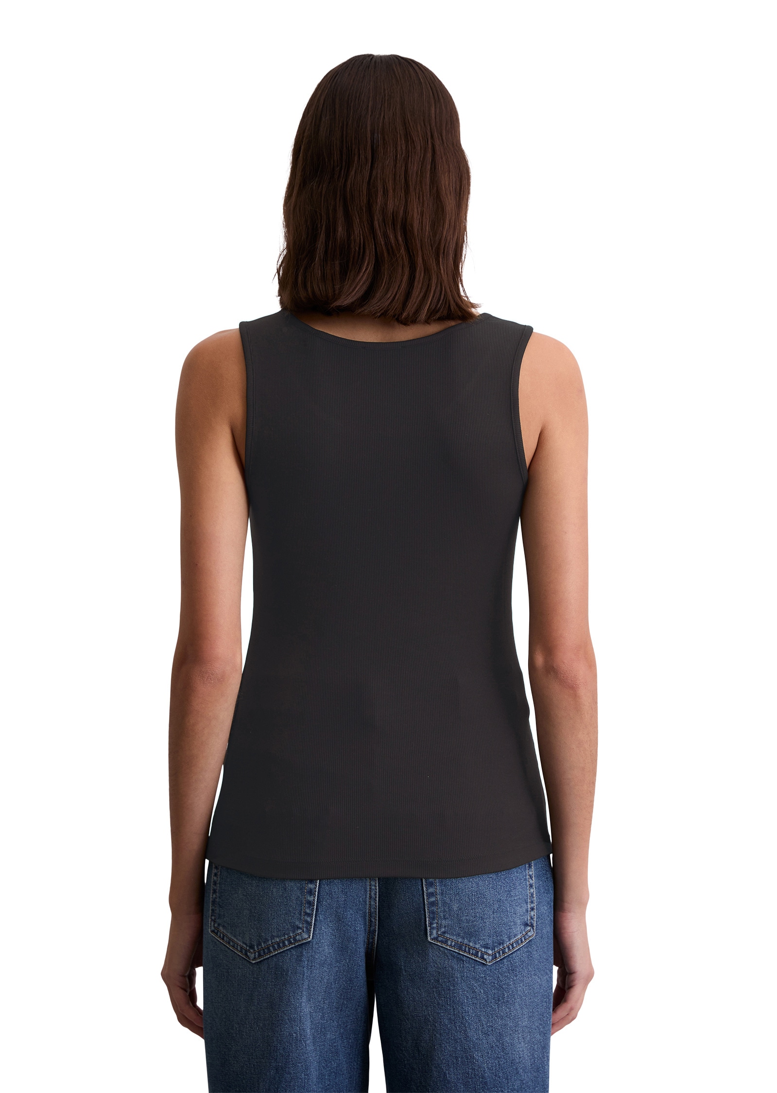 Marc O'Polo T-Shirt »aus softem Rippjersey«
