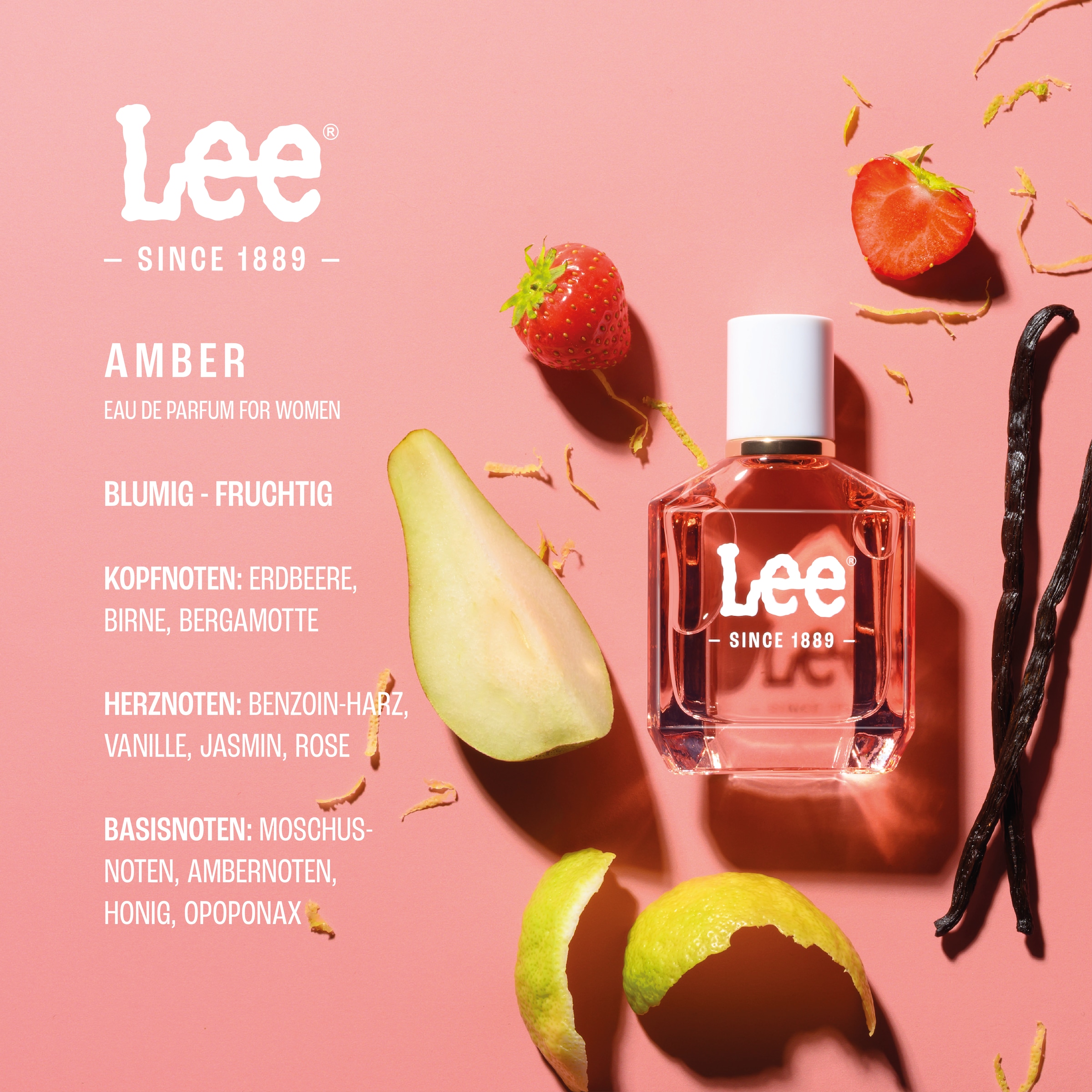 Lee® Eau de Parfum »LEE 1889 AMBER for women EdP 30ml« , 