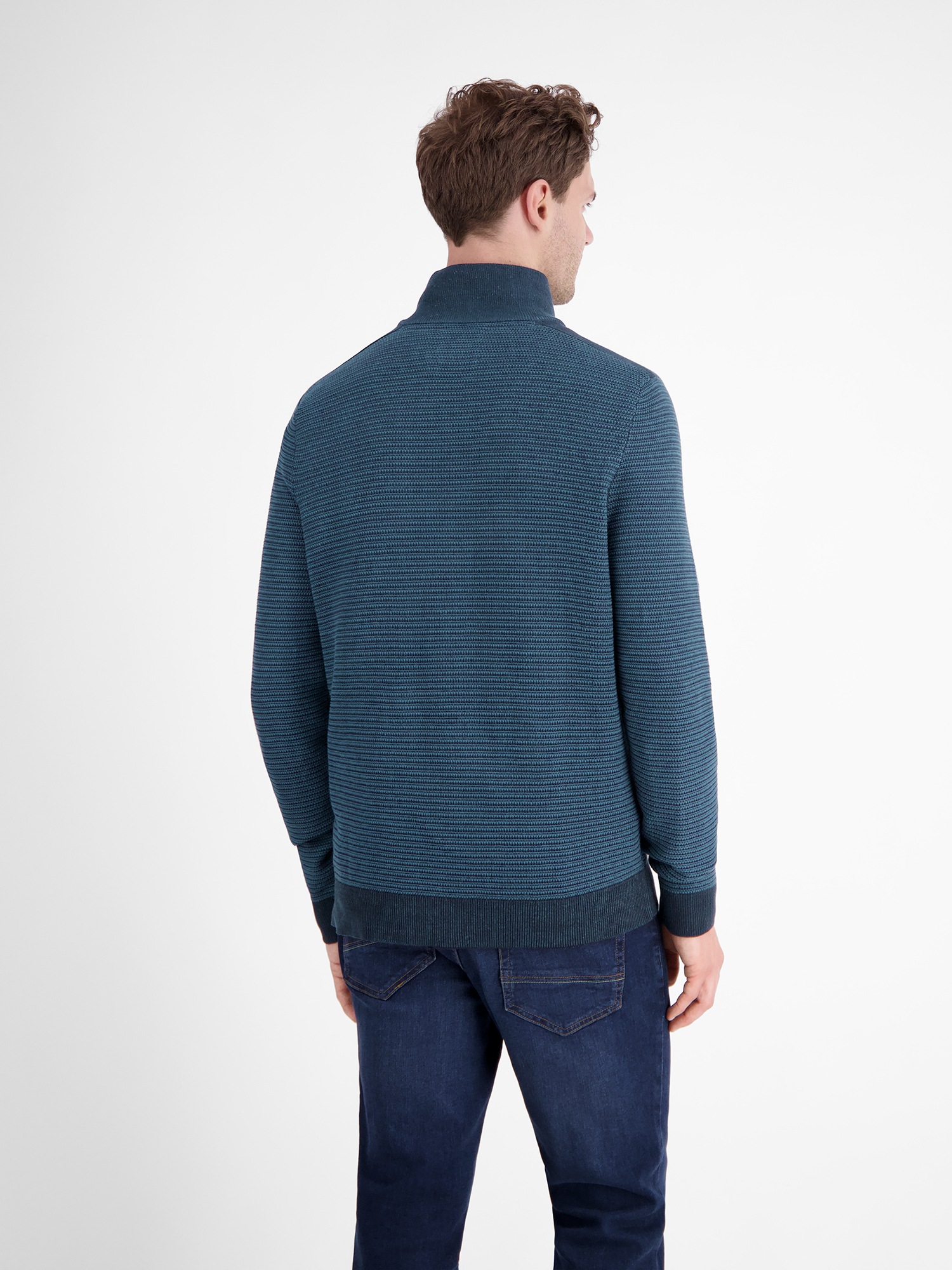 LERROS Strickpullover "LERROS Stricktroyer in Strukturstrick" günstig online kaufen