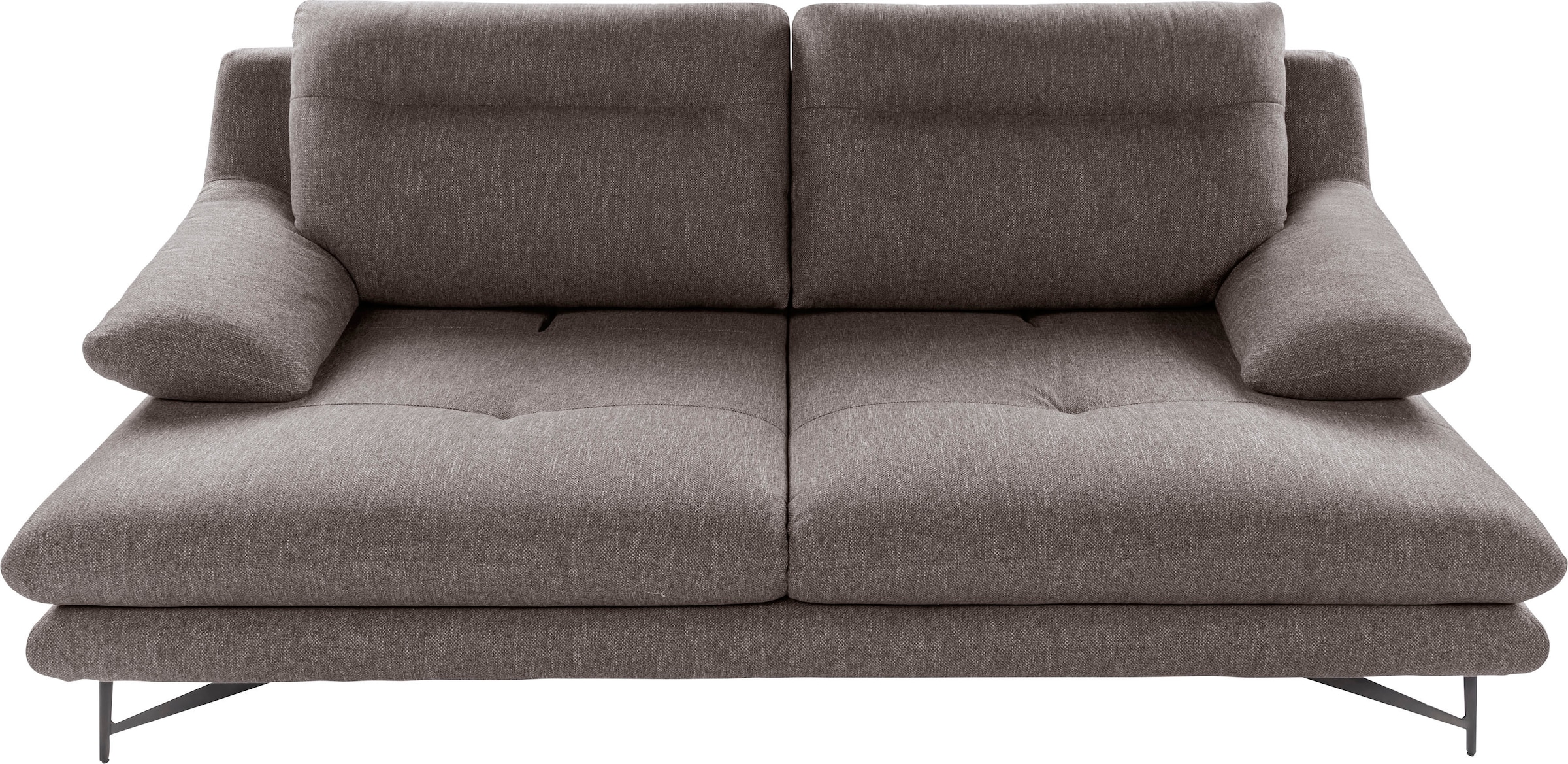CALIA ITALIA 2-Sitzer »Cezanne, italienisches Designsofa mit erstklassigem Sitzkomfort«, wahlweise mit Sitztiefenverstellung