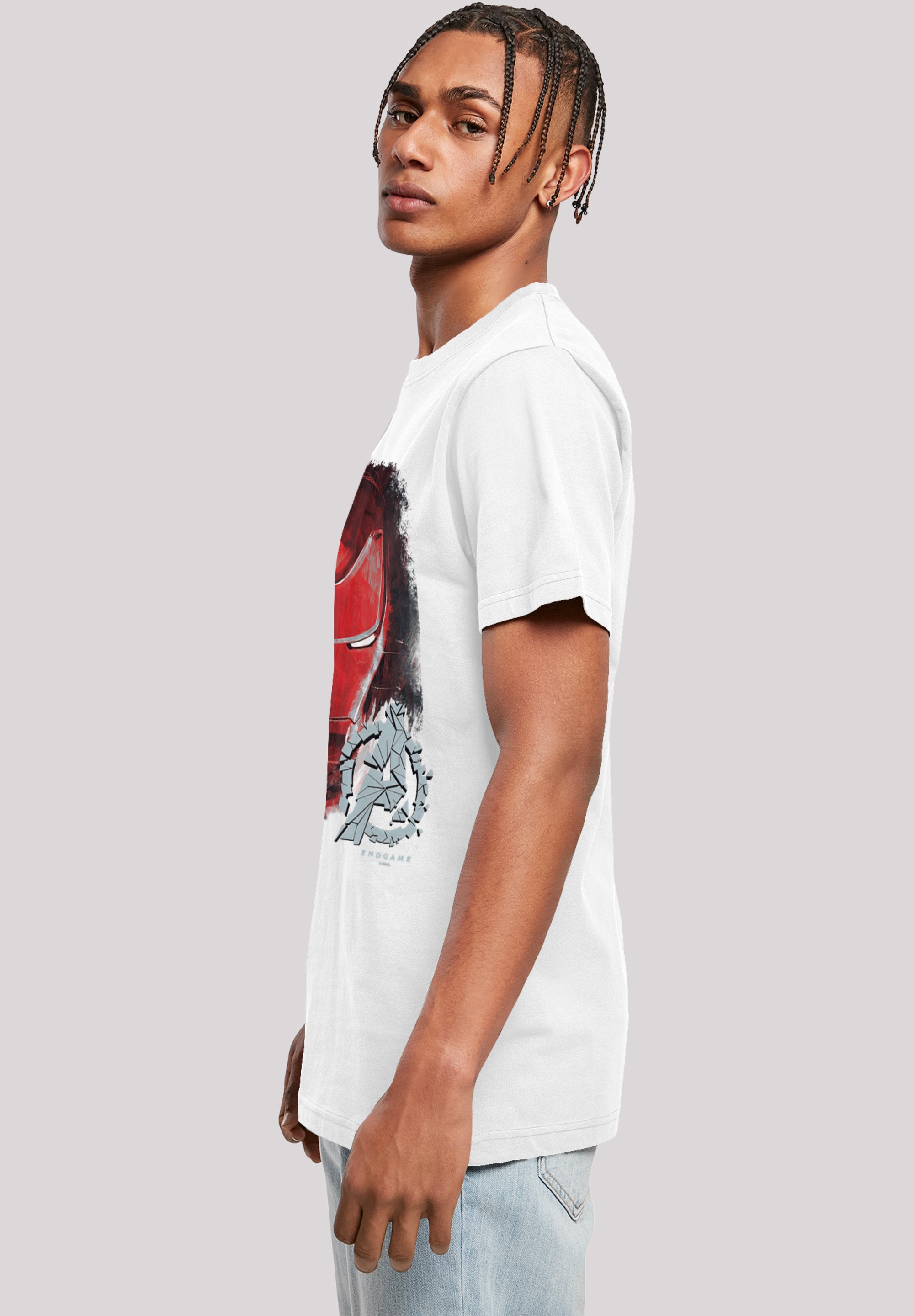 F4NT4STIC T-Shirt »Marvel Avengers Endgame Iron Man Brushed«, Herren,Premium Merch,Regular-Fit,Basic,Logo Print