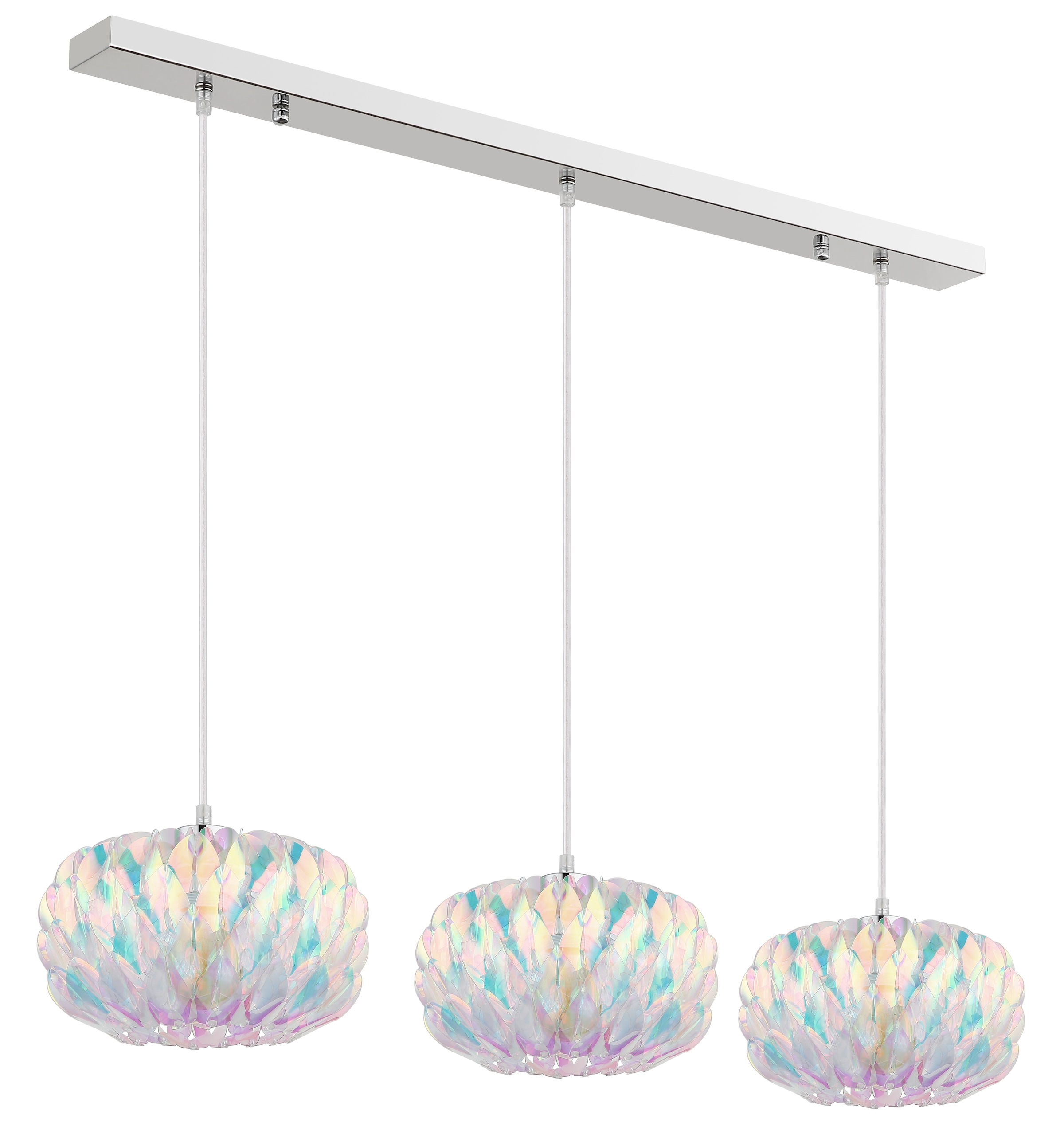 GLOBO LIGHTING Hängeleuchte »JUANA« E27 1 Stk. Verchromte Hängeleuchte mit Klarglas, modern & flexibel