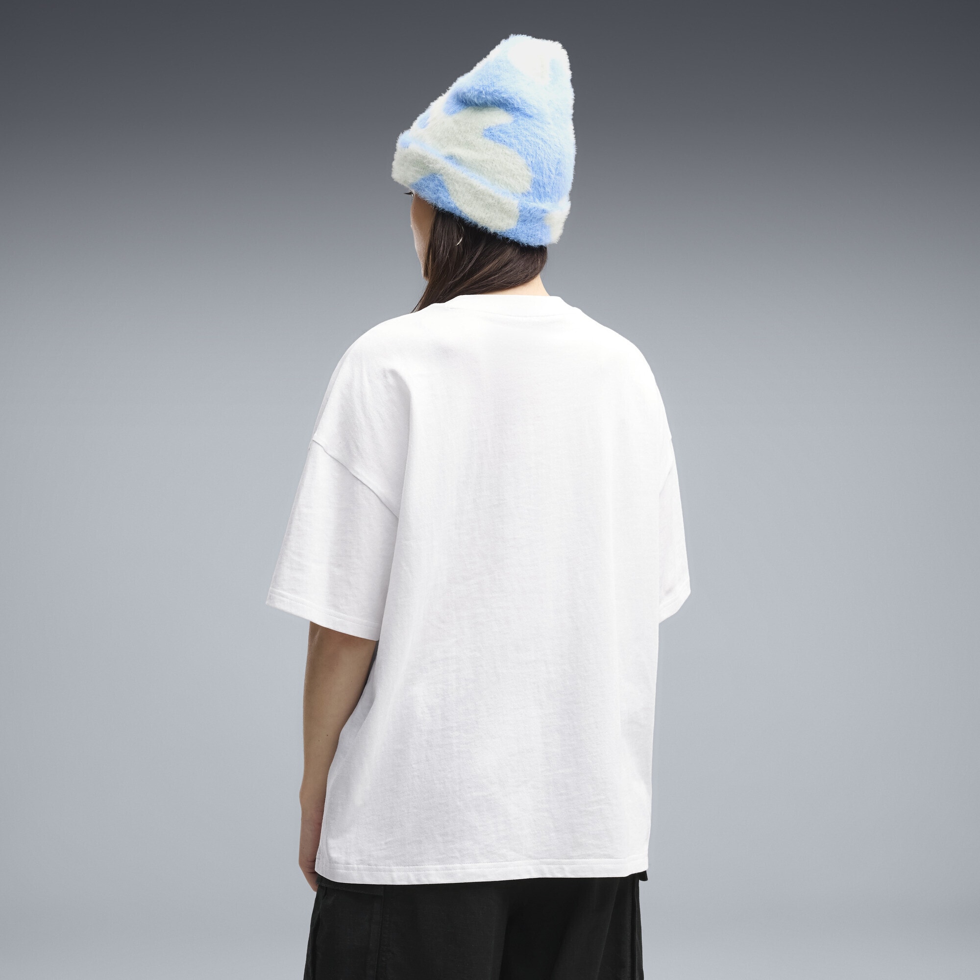 PUMA T-Shirt »Essentials Oversized T-Shirt Damen«
