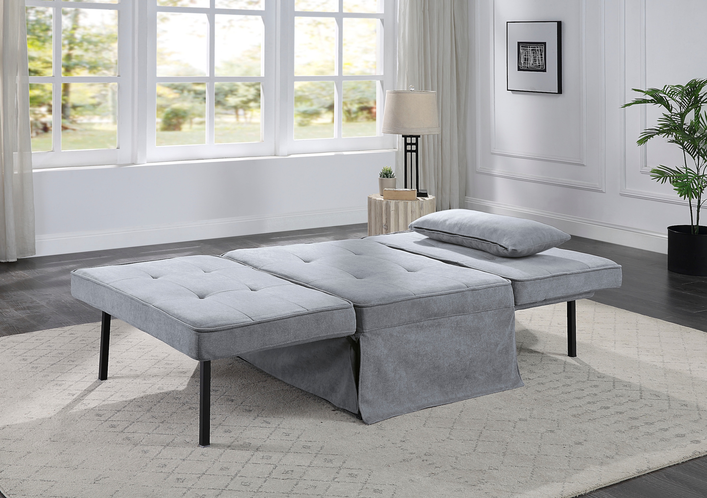 ATLANTIC home collection Schlafsofa Finn, wandelbar zum Loungesessel, Relax günstig online kaufen