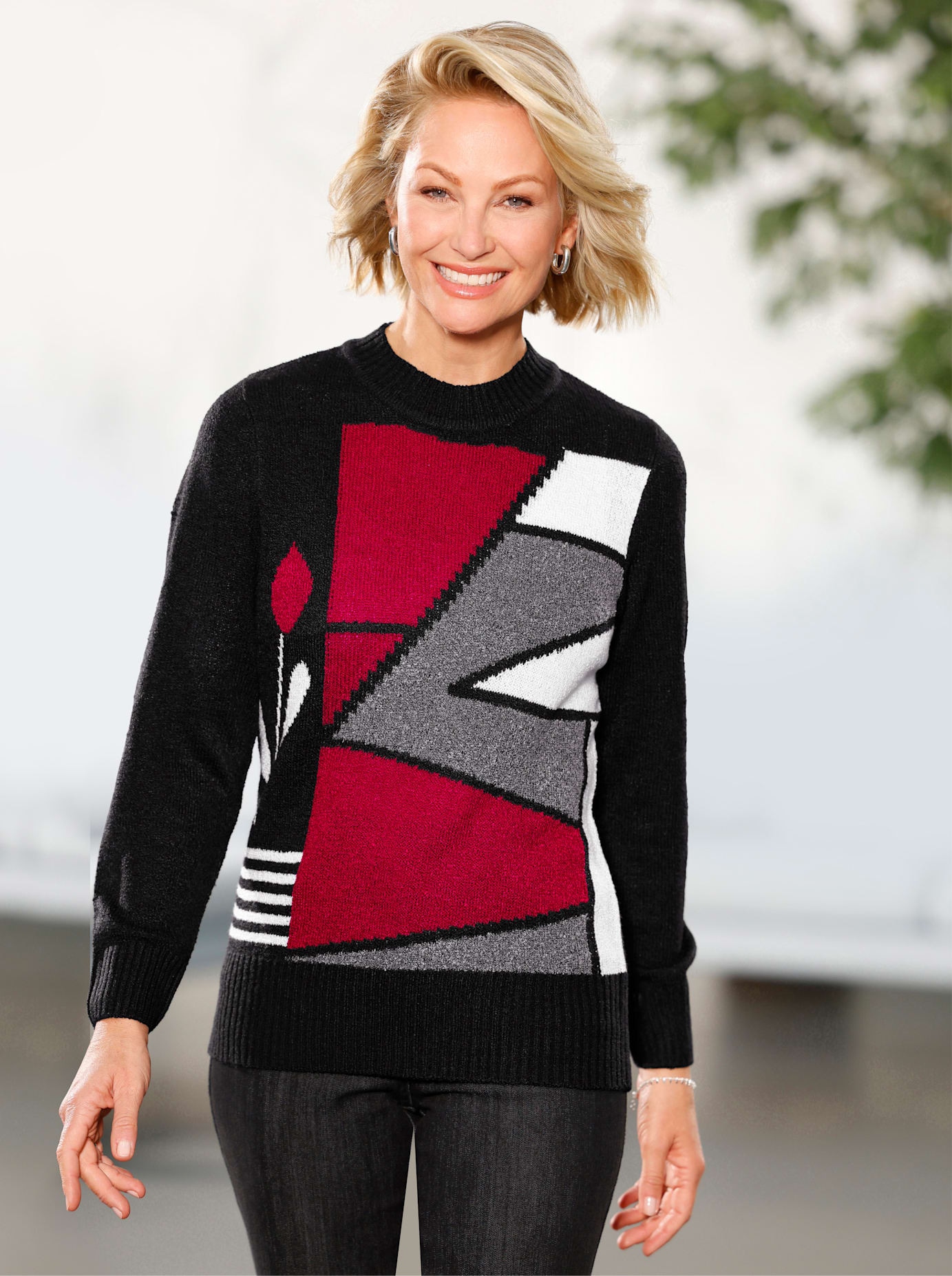 Classic Basics Rundhalspullover "Rundhals-Pullover" günstig online kaufen