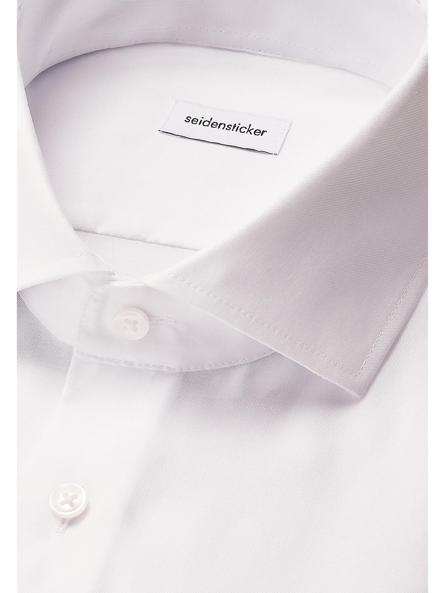seidensticker Businesshemd »Schwarze Rose«, Shaped 1/1 Kentkragen Uni