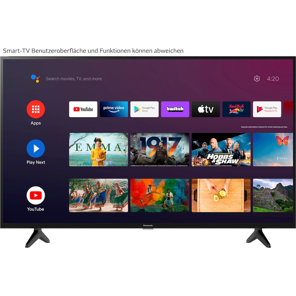 Panasonic LED-Fernseher »TX-43LSW504«, 108 cm/43 Zoll, Full HD, Android TV-Smart-TV