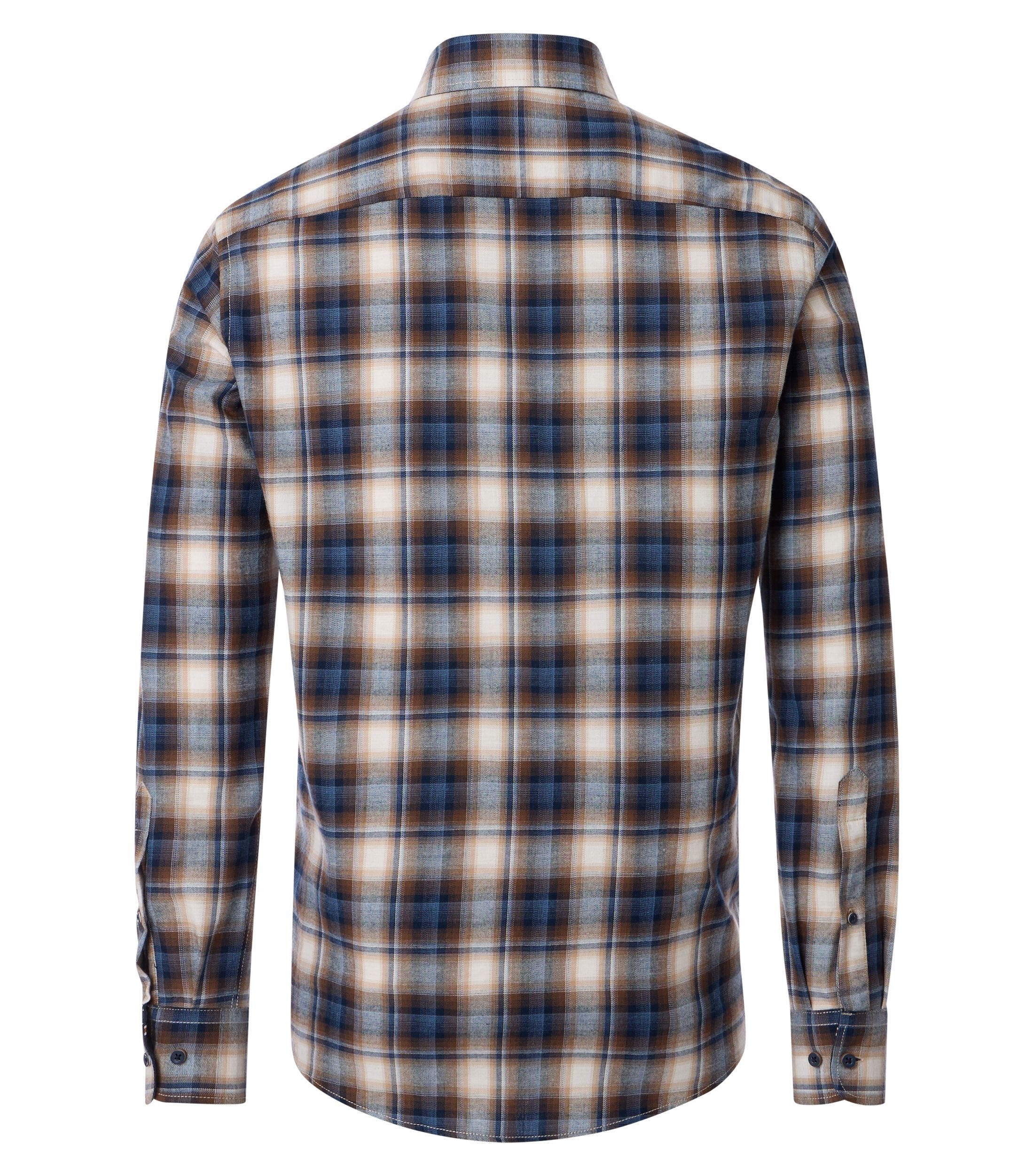 CASAMODA Flanellhemd "CASAMODA Flanellhemd kariert" günstig online kaufen