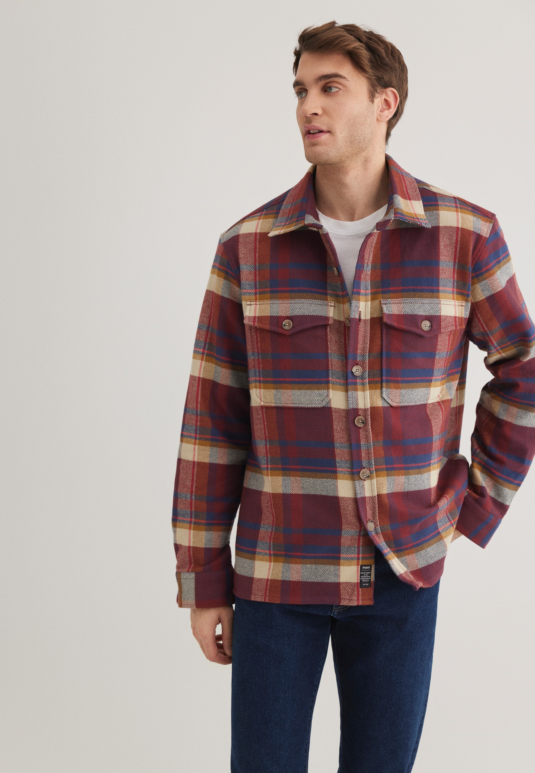 Mavi Karohemd »CHECK SHIRT«, Karo Overshirt