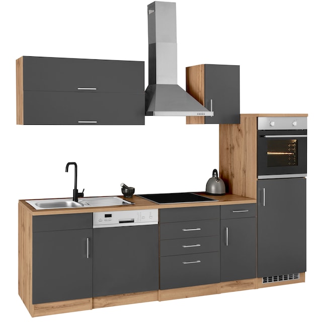 HELD MÖBEL Küchenzeile »Colmar«, ohne E-Geräte, Breite 270 cm bestellen |  BAUR