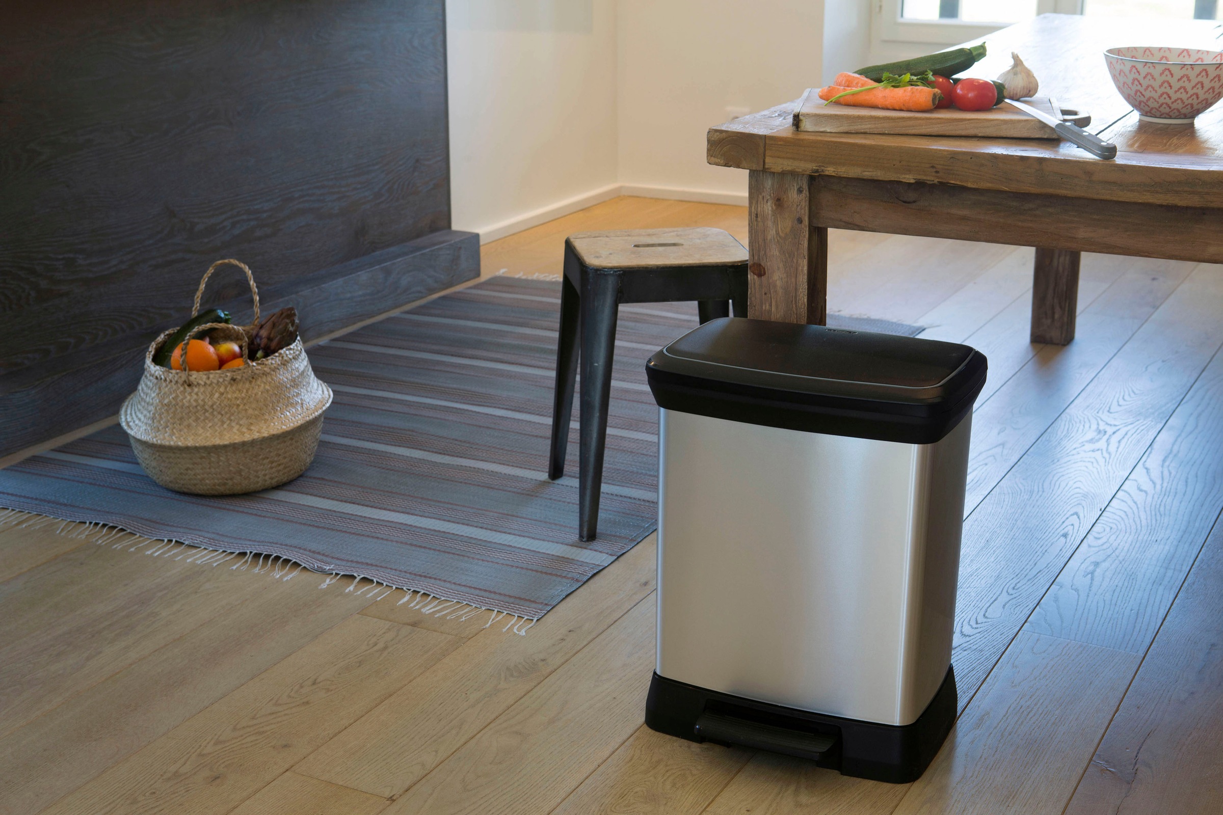 Curver Mülleimer »Decobin Duo«, 2 Behälter, 28 Liter