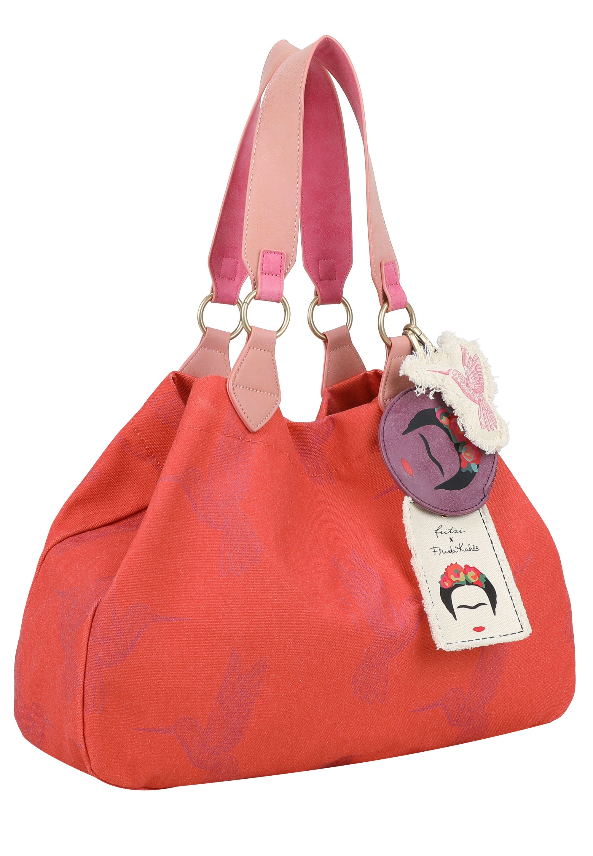 Fritzi aus Preußen Shopper »Fritzi x Frida Kahlo« mit Kolibri-Print