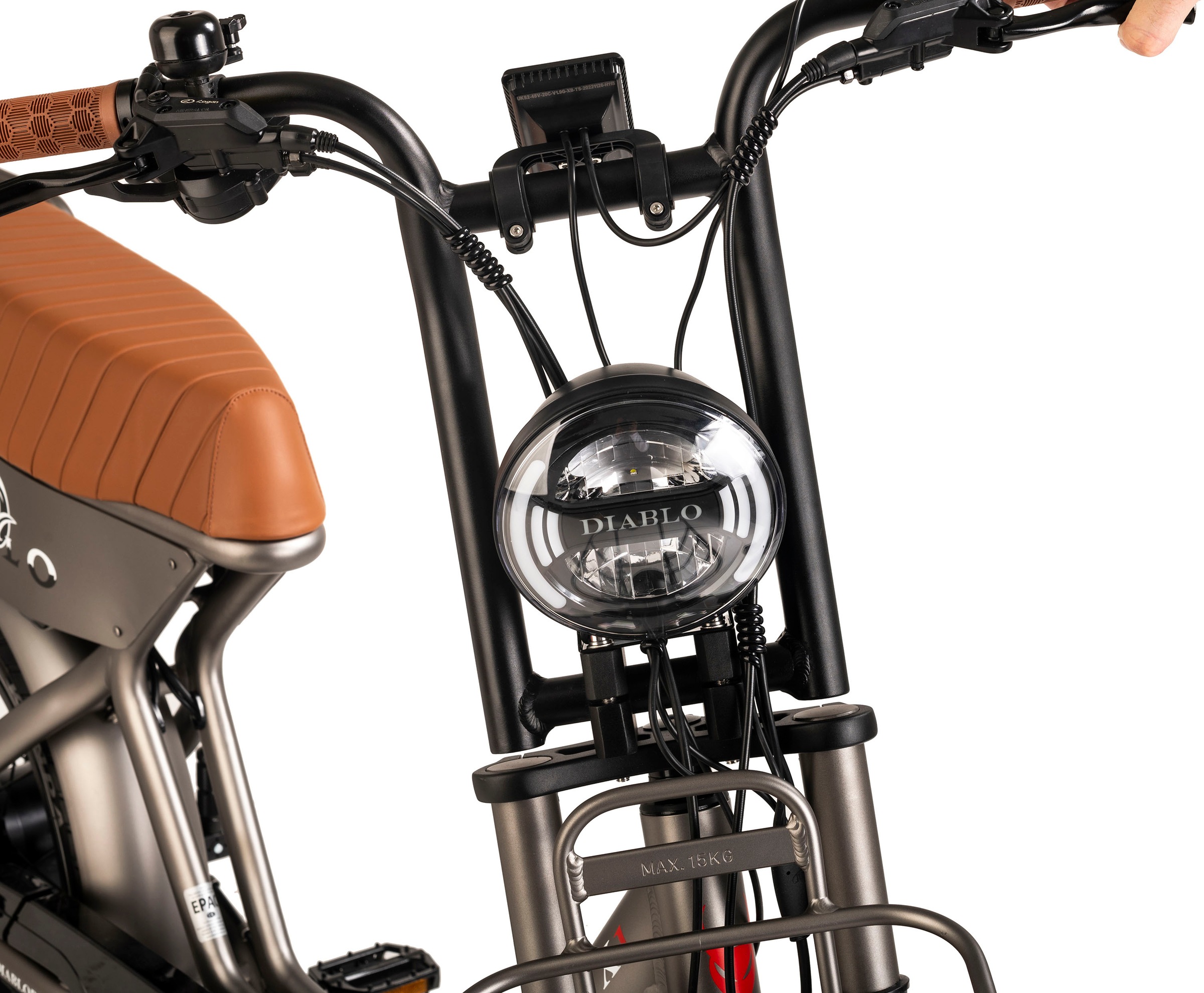 DIABLO BIKES E-Bike »X1«, 7 Gang, Shimano, Tourney, Heckmotor 250 W, Pedelec, Elektrofahrrad für Damen u. Herren