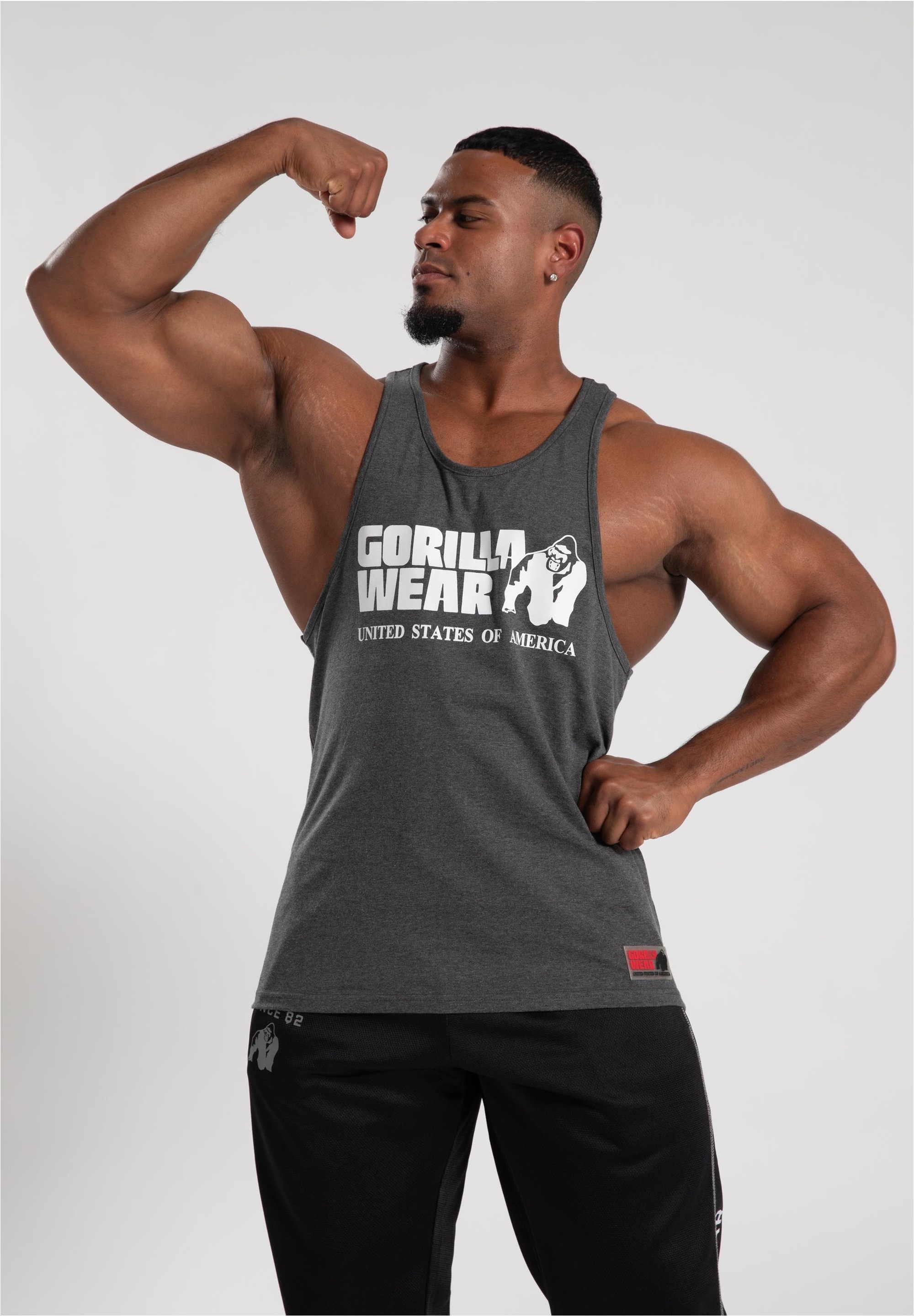 Gorilla Wear Funktionsshirt, mit großem Marken-Frontprint