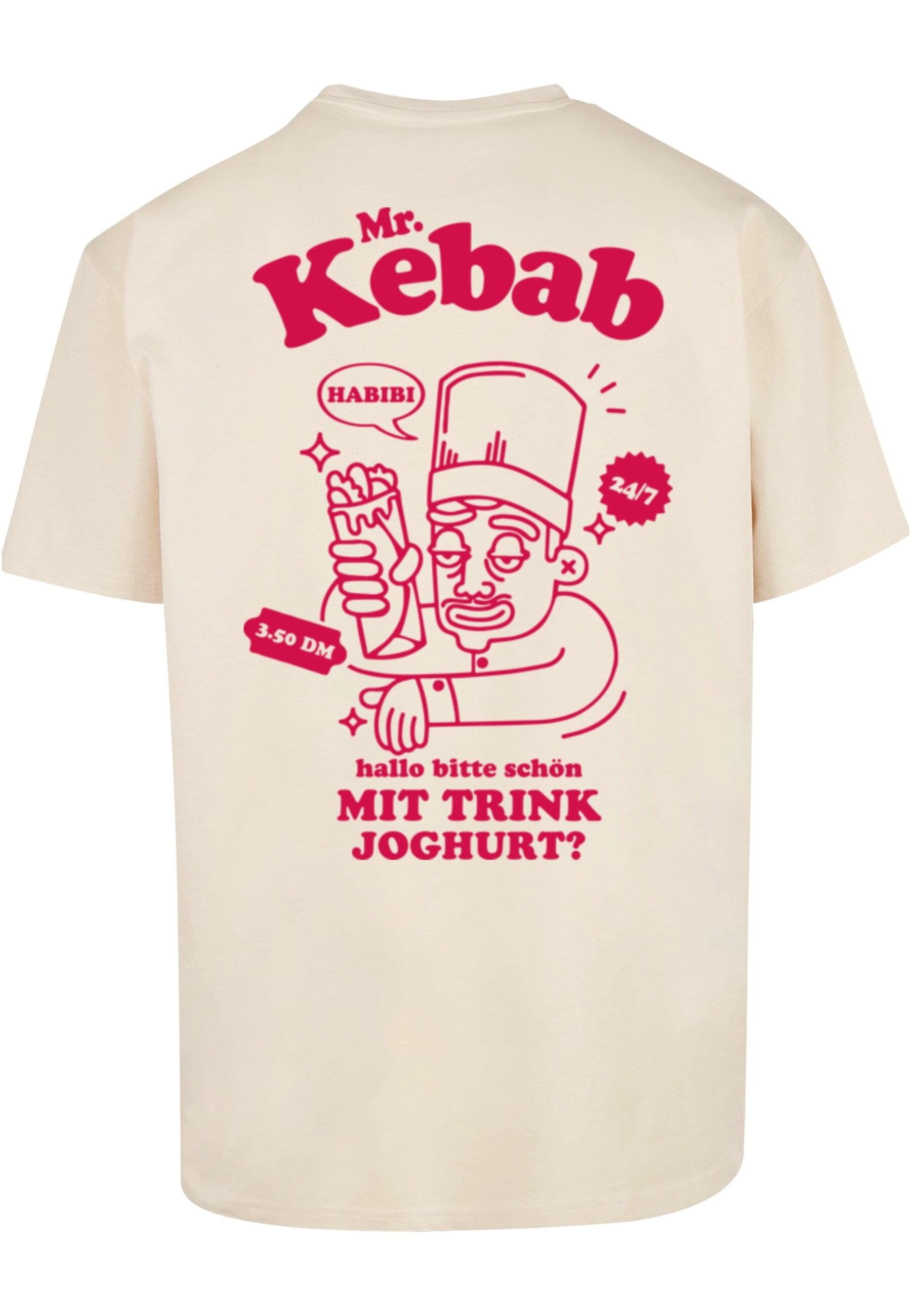 Merchcode T-Shirt "Merchcode Herren MRKEBAB Heavy Oversize Tee", (1 tlg.) günstig online kaufen