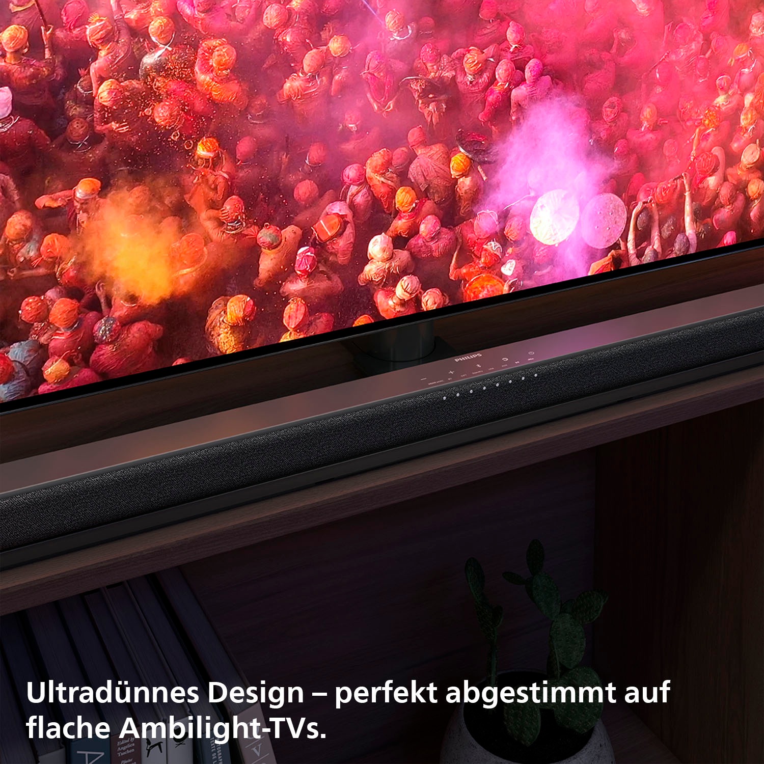 Philips Soundbar »TAB8200/10« 2.1 (A2DP Bluetooth | AVRCP Bluetooth | Bluetooth App-Steuerung | Bassregelung | Nacht Modus | USB-Wiedergabe 160 W)
