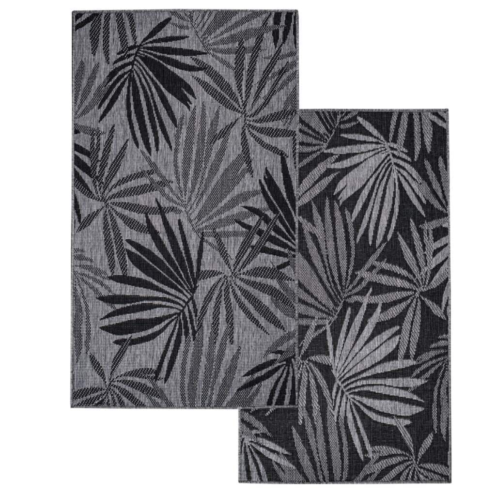 Carpet City Outdoorteppich »DUO RUG 5771«, rechteckig, 5 mm Höhe, Wendeteppich Wetterfest In- & Outdoor, Balkon, Terrasse, Wohnzimmer