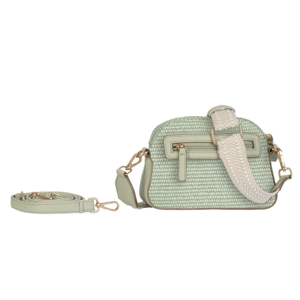 Gabor Handtasche "Ophelio" Damen Umhängetasche, Schultertasche in Bastoptik günstig online kaufen