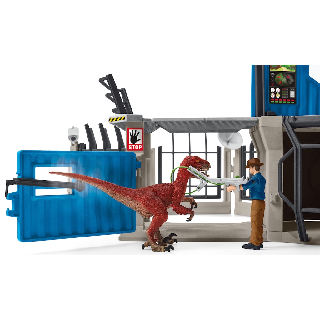 Schleich® Spielwelt »DINOSAURS, Große Dino-Forschungsstation (41462)«, (Set)