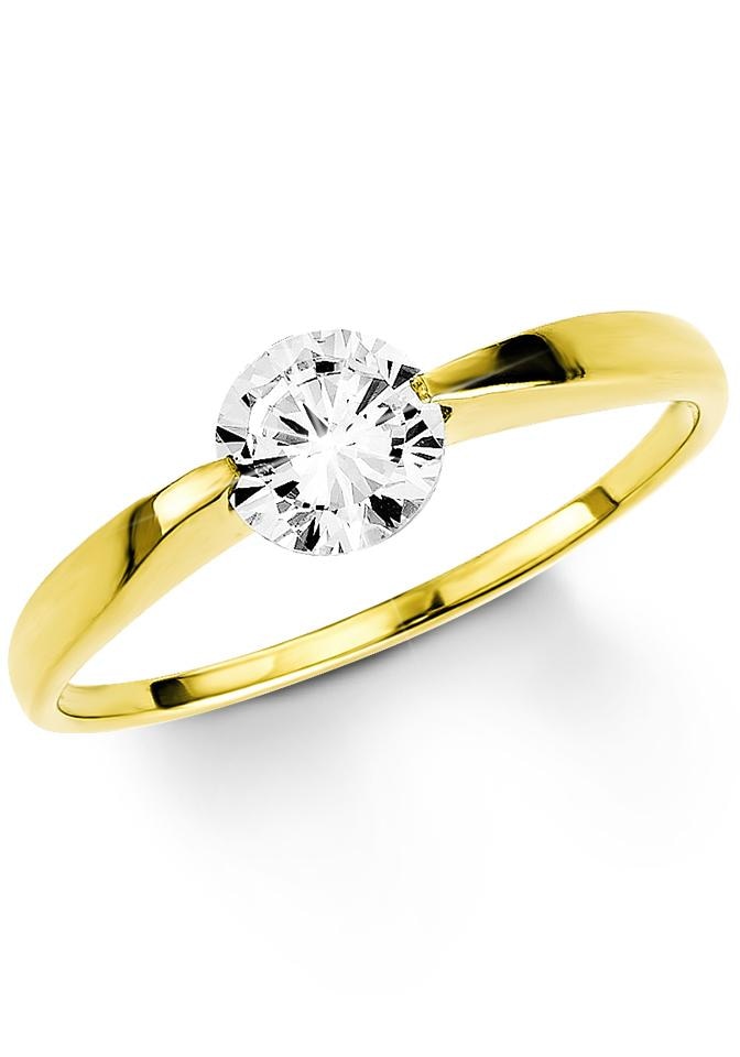 Amor Fingerring »Schmuck Geschenk Solitär Ž...