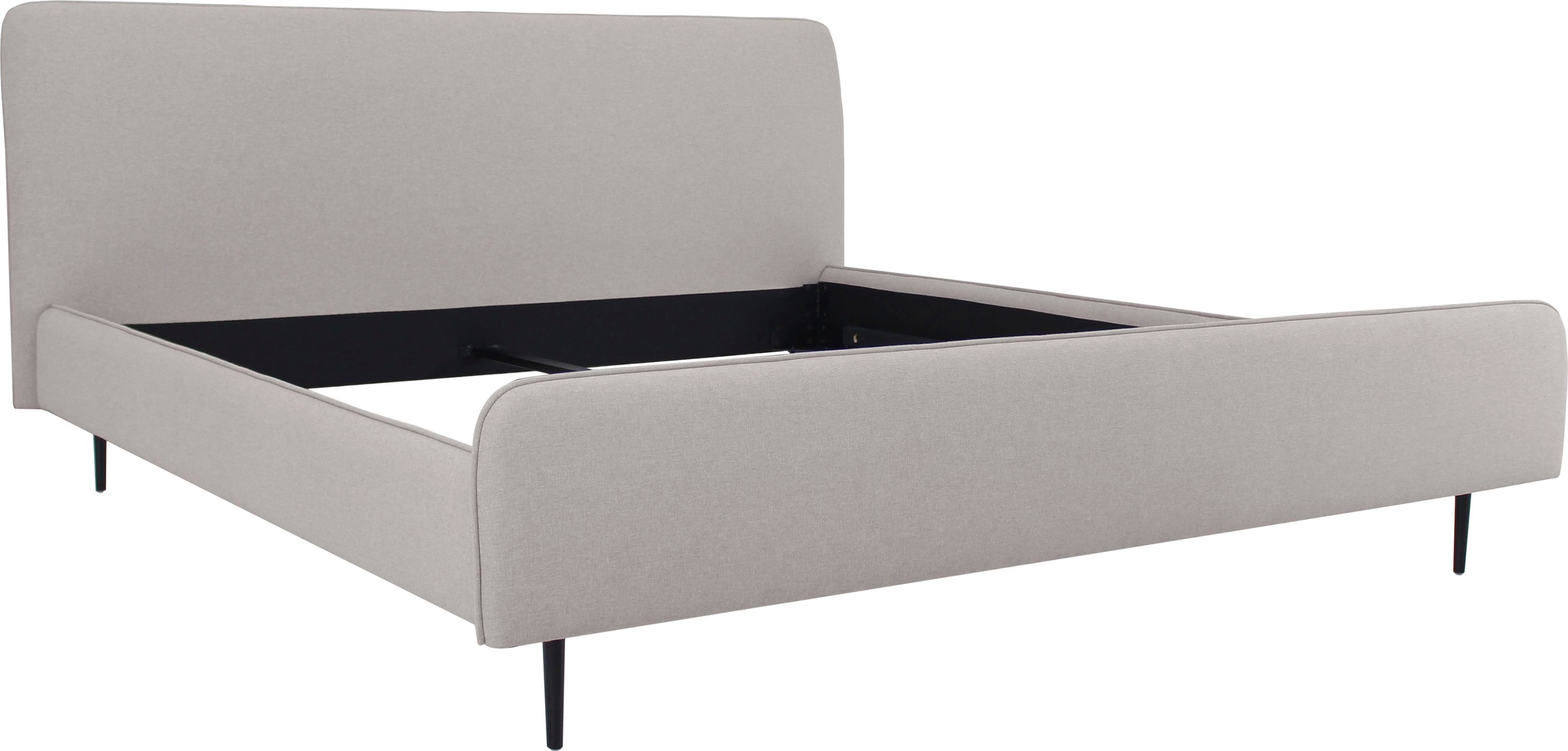 Home affaire Polsterbett "Edvard" mit gepolstertem Kopf- & Fußteil günstig online kaufen