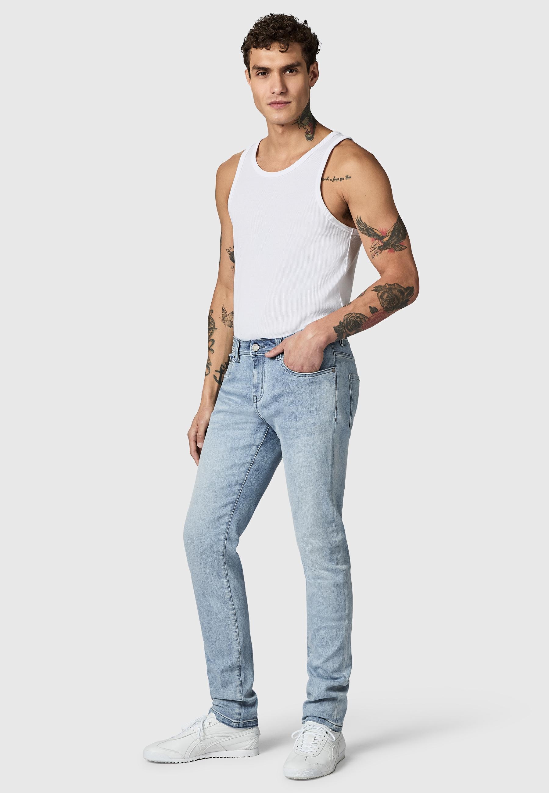 PEAK TIME Slim-fit-Jeans »Mailand« Herren Jeans mit super hohem Stretch-Anteil