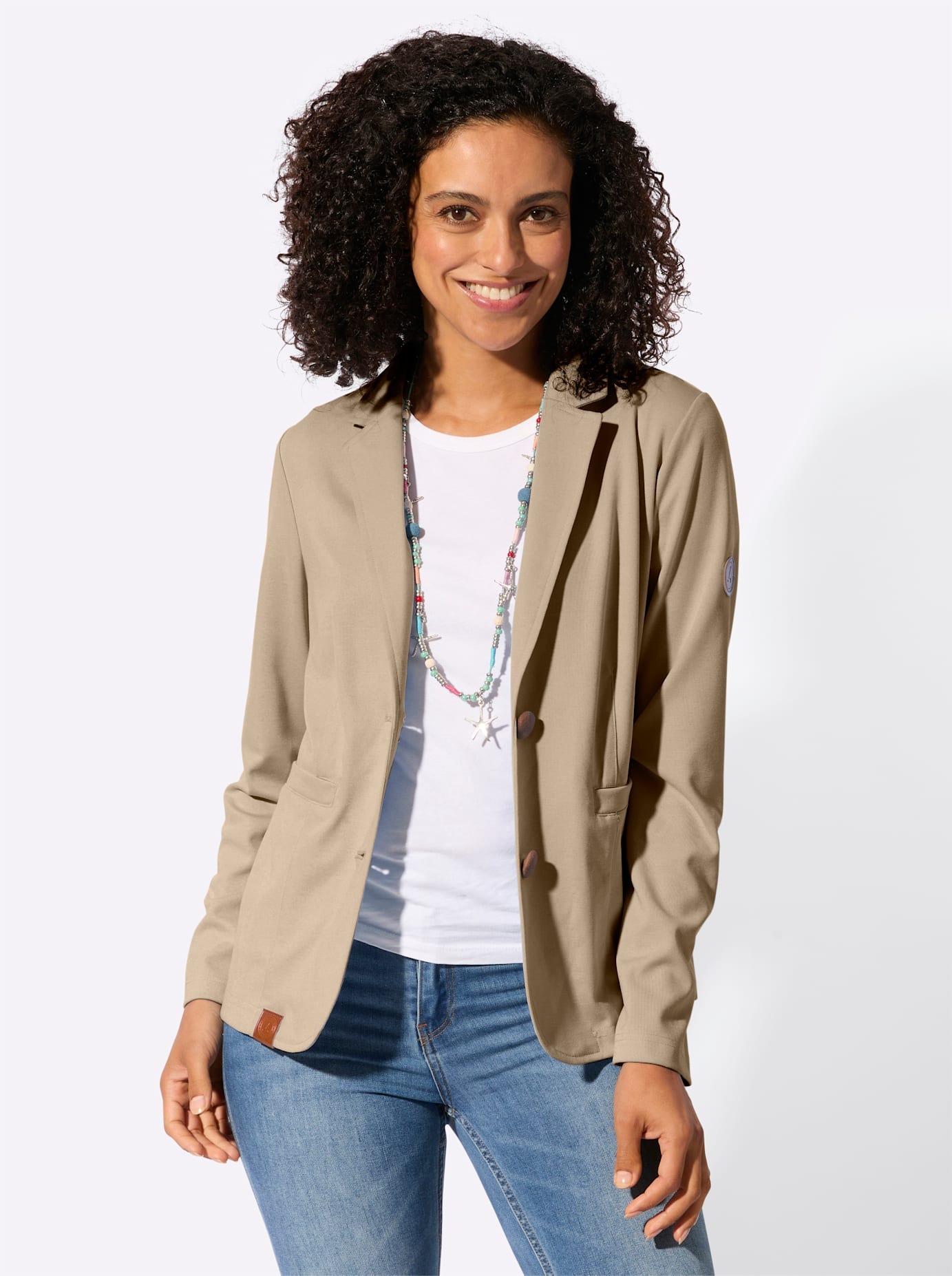 Casual Looks Jackenblazer "Jersey-Blazer"