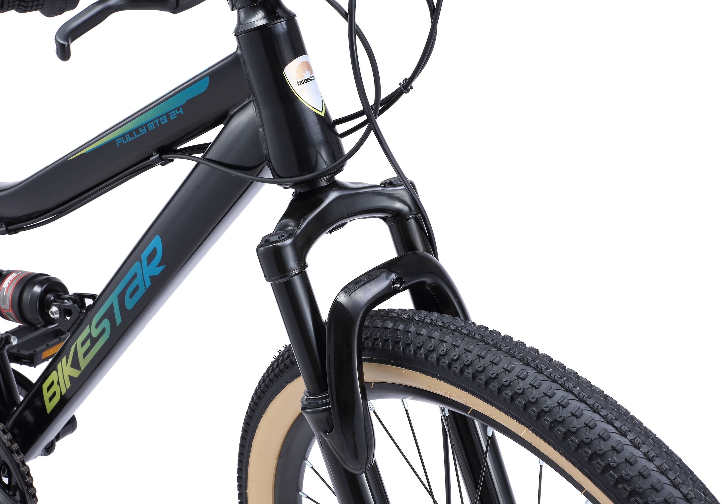 Bikestar Jugendfahrrad, 21 Gang, Shimano, RD-TY21 Schaltwerk, Kettenschaltung