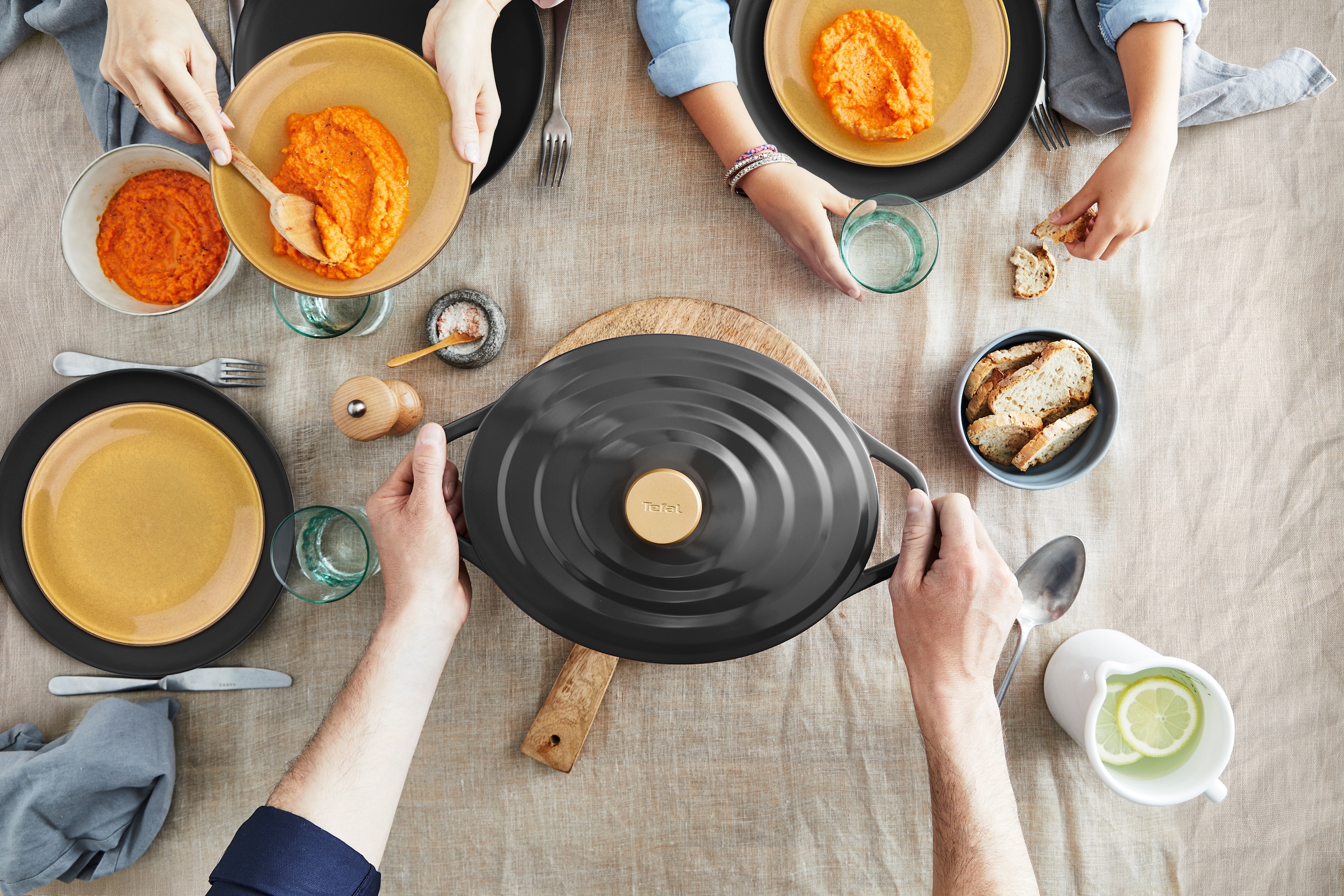 Tefal Bräter »Air« 2 Stk. tlg. Aluminiumguss