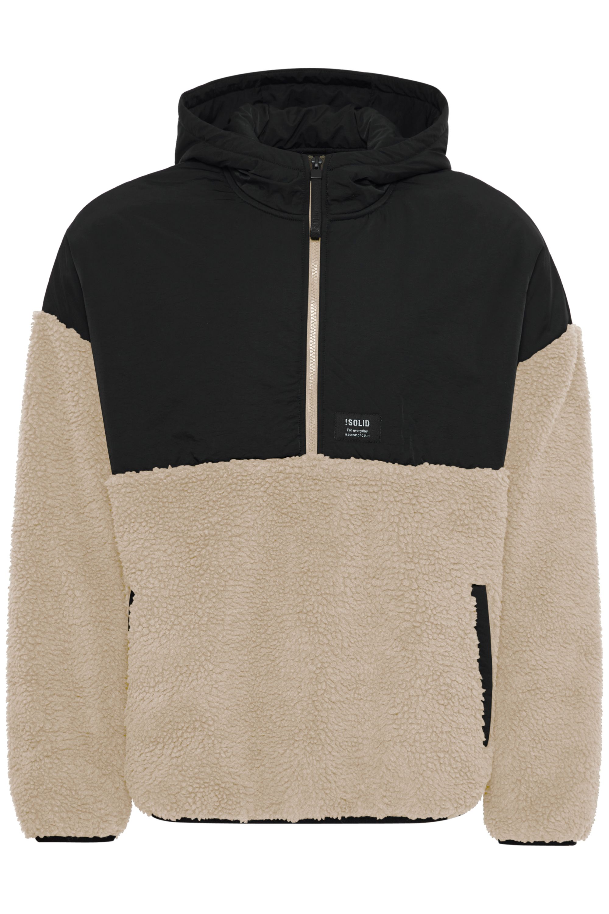 Solid Kapuzenpullover "Teddy Halfzip-Hoodie SDMarco"
