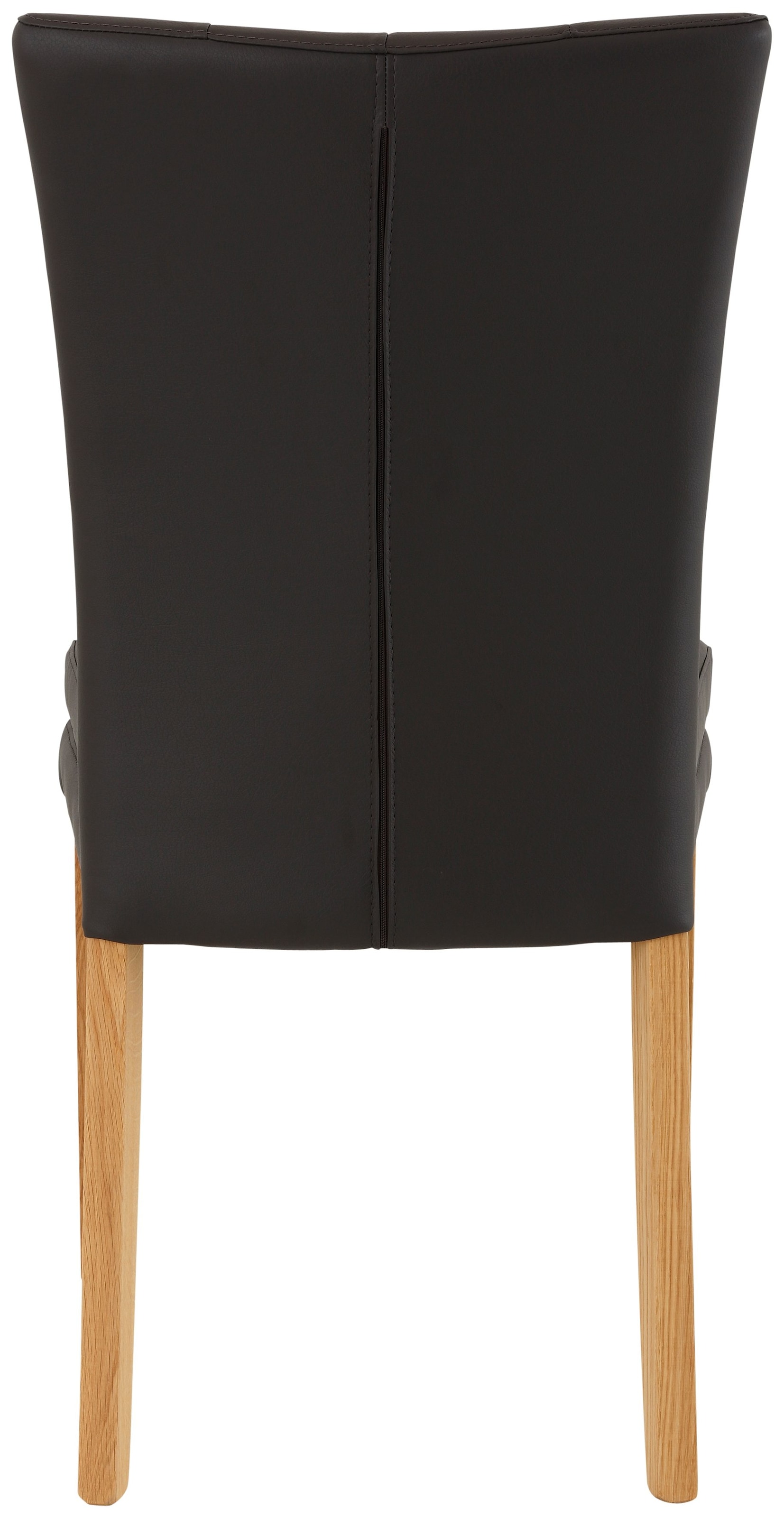 Home affaire Esszimmerstuhl »Colorado BESTSELLER Polsterstuhl«, (Set), 6 St., Kunstleder, Beine in eiche oder nussbaum. Im 2er, 4er oder 6er-Set