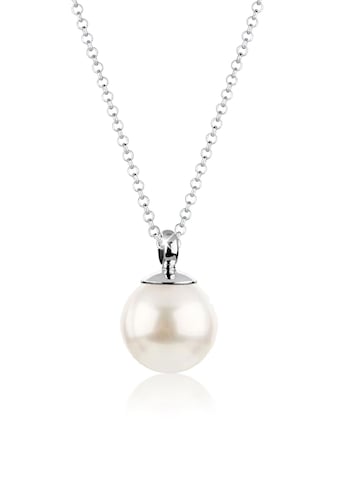 Perlenkette »Muschelkernperle Perlen-Anhänger Rund 925 Silber«