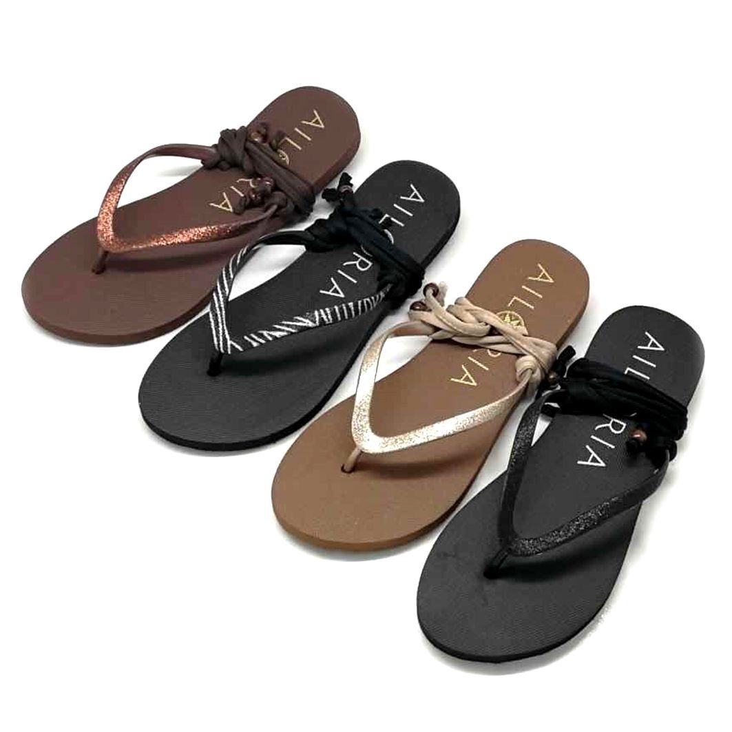 AILORIA Pampelonne Women Thong Sandals Black 35 3