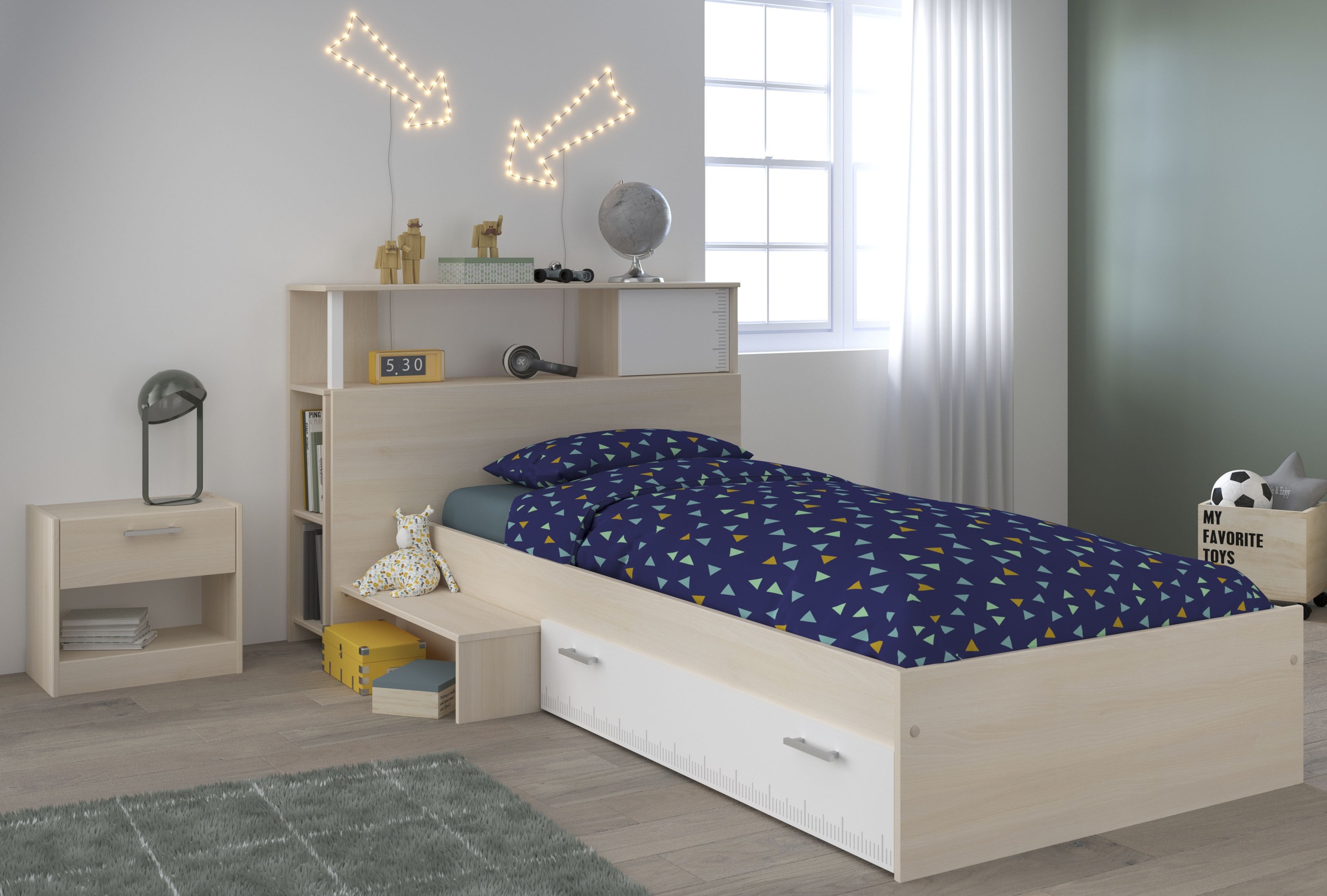 Parisot Jugendzimmer-Set "Parisot Kinderimmer Charly 17" 3 Stk. tlg. günstig online kaufen