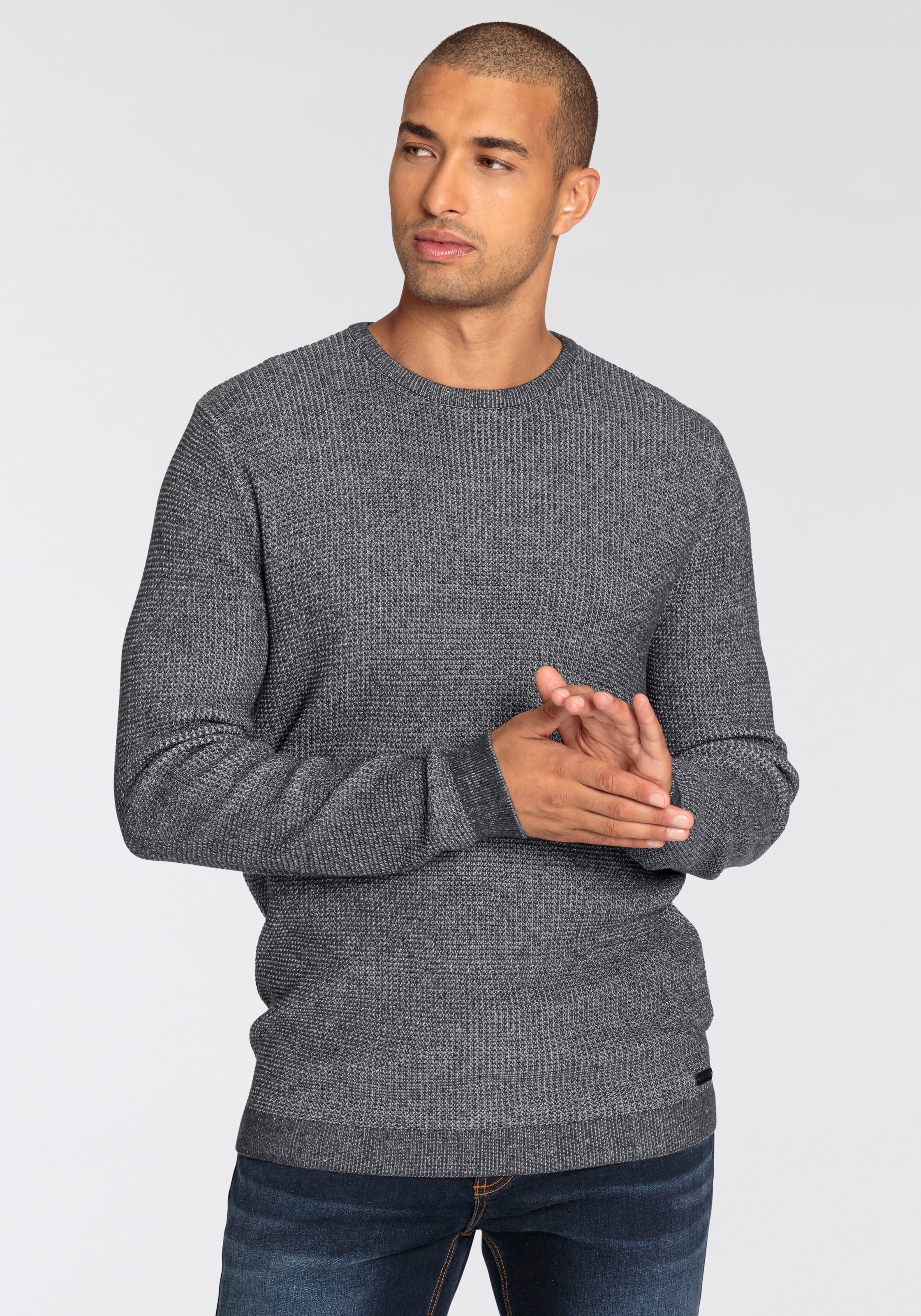 Bruno Banani Rundhalspullover