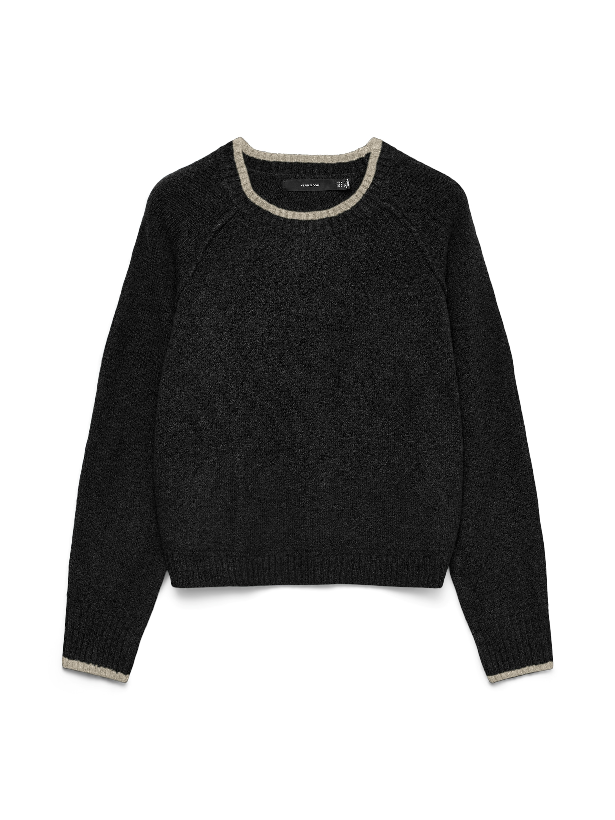 Vero Moda Strickpullover "VMAQUARIUS LS O-NECK RAGLAN PULLOVER BF" günstig online kaufen