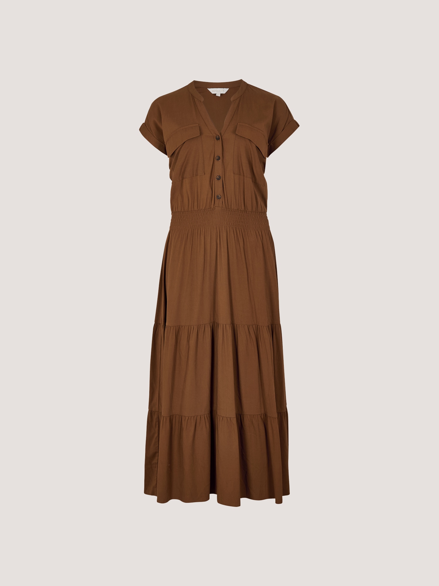 Apricot Midikleid »Utility-Midaxi-Kleid« mit Stufen