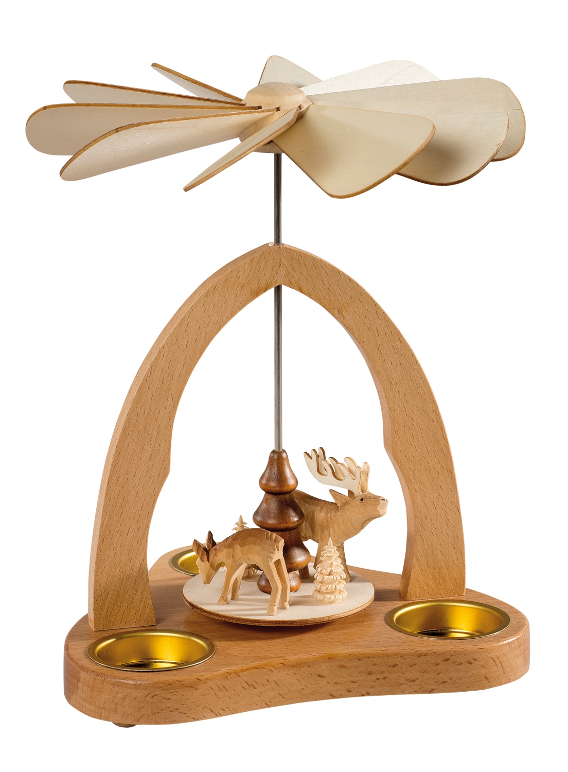 SAICO Original Weihnachtspyramide "Tischpyramide, mit geschnitzten Figuren" günstig online kaufen