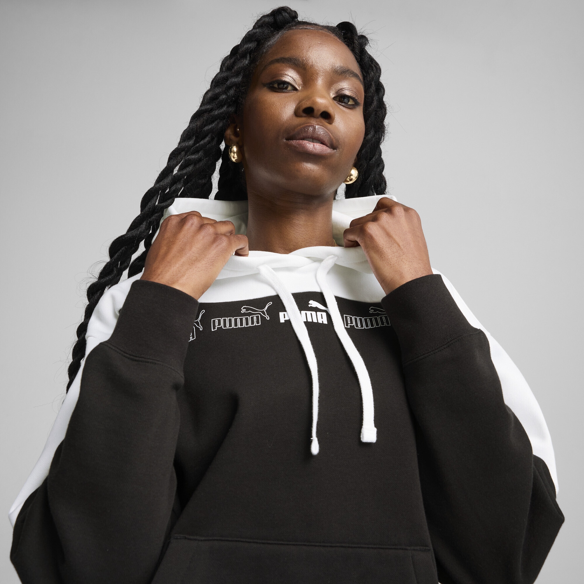PUMA Hoodie »Around The Block Hoodie Damen«