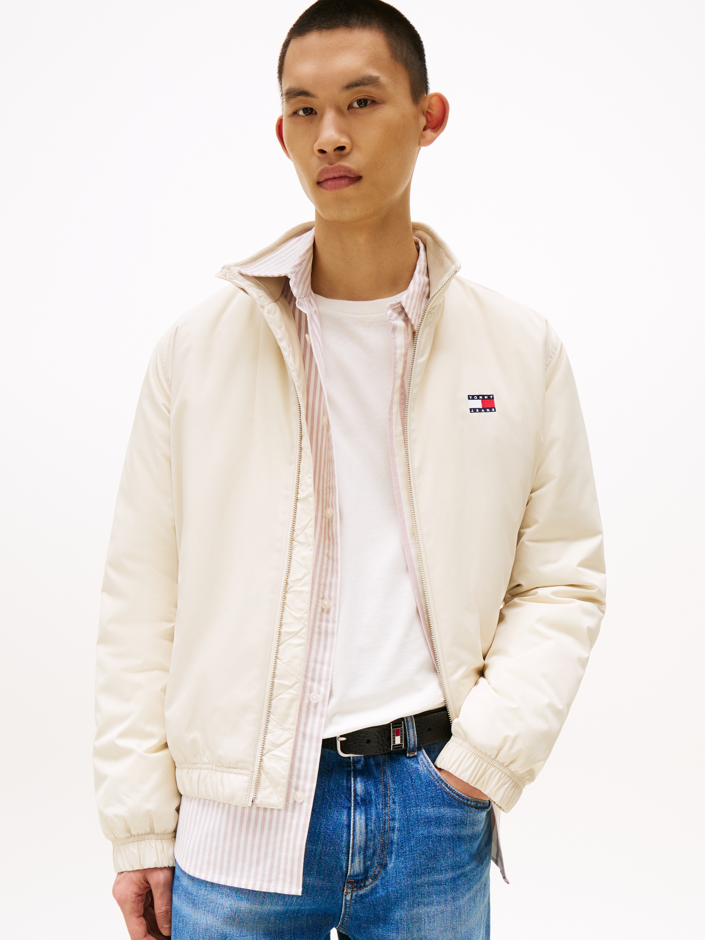 Tommy Jeans Blouson "TJM ESSENTIAL PADDED JACKET EXT", glänzend, Stretchbün günstig online kaufen