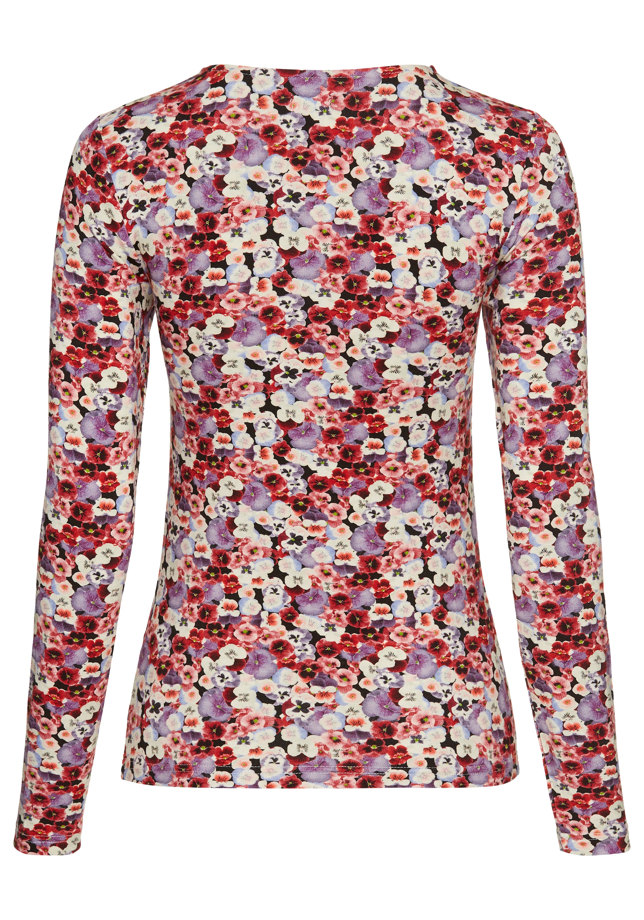 Laura Scott Langarmshirt, mit Twisteffekt im Ausschnitt