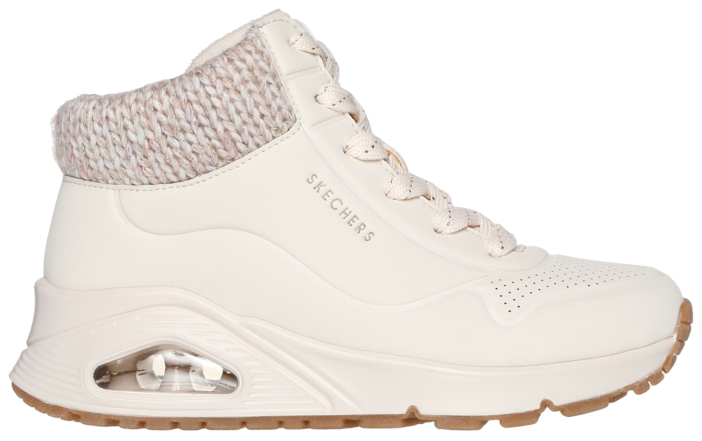 Skechers Kids Sneaker »Uno Gen1 - Darling Daze«, Schnürboots, Winterstiefel, High Top Sneaker mit Warmfutter