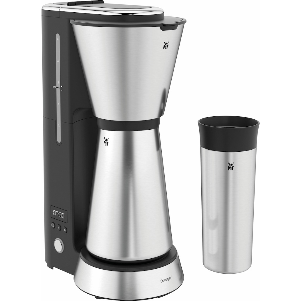 WMF Filterkaffeemaschine »KÜCHENminis® Aroma Thermo to go«, 0,65 l Kaffeekanne, Papierfilter, 1x2