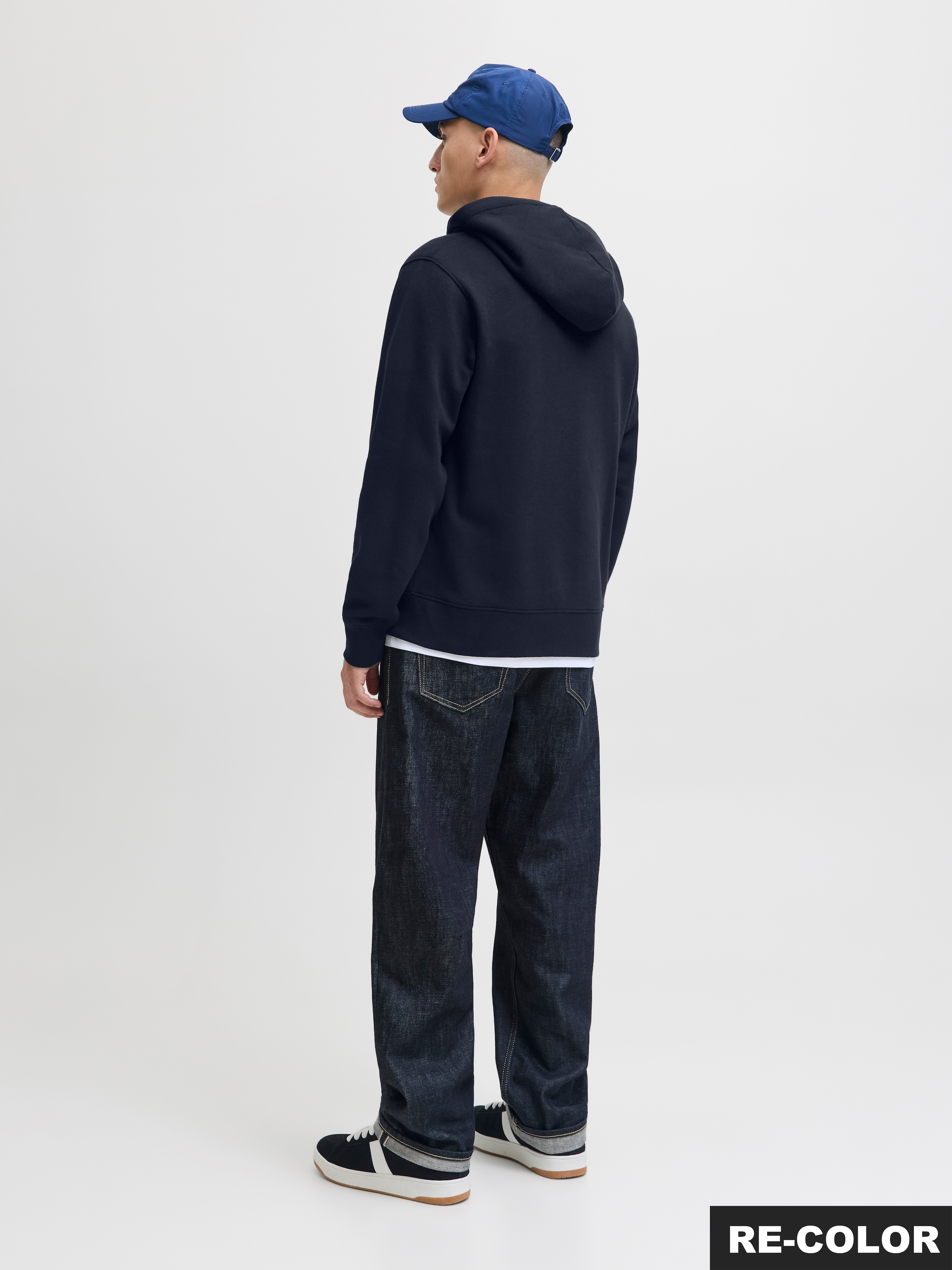 Jack & Jones Kapuzensweatjacke »JJMAKOTO SWEAT ZIP HOOD«